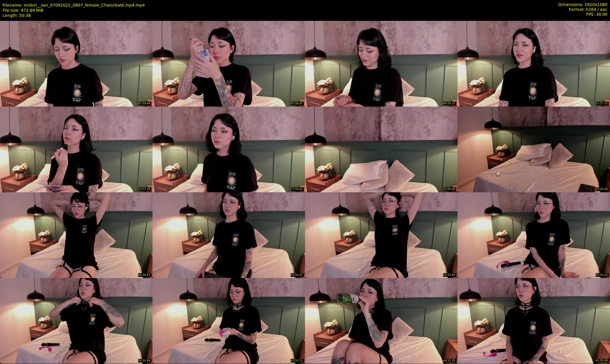 midori__san — 51 minute Chaturbate female cam show recording, 1080p, Sep 7, 2022
