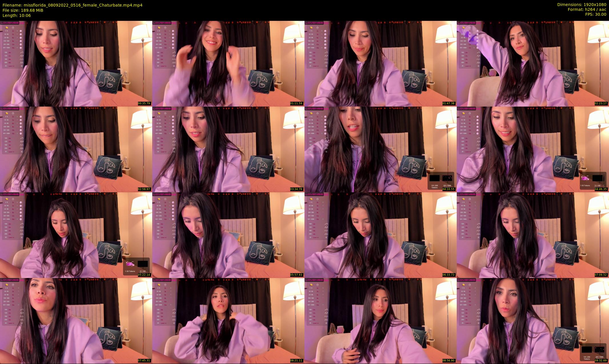 missflorida — 11 minute Chaturbate female cam show recording, 1080p, Sep 8, 2022