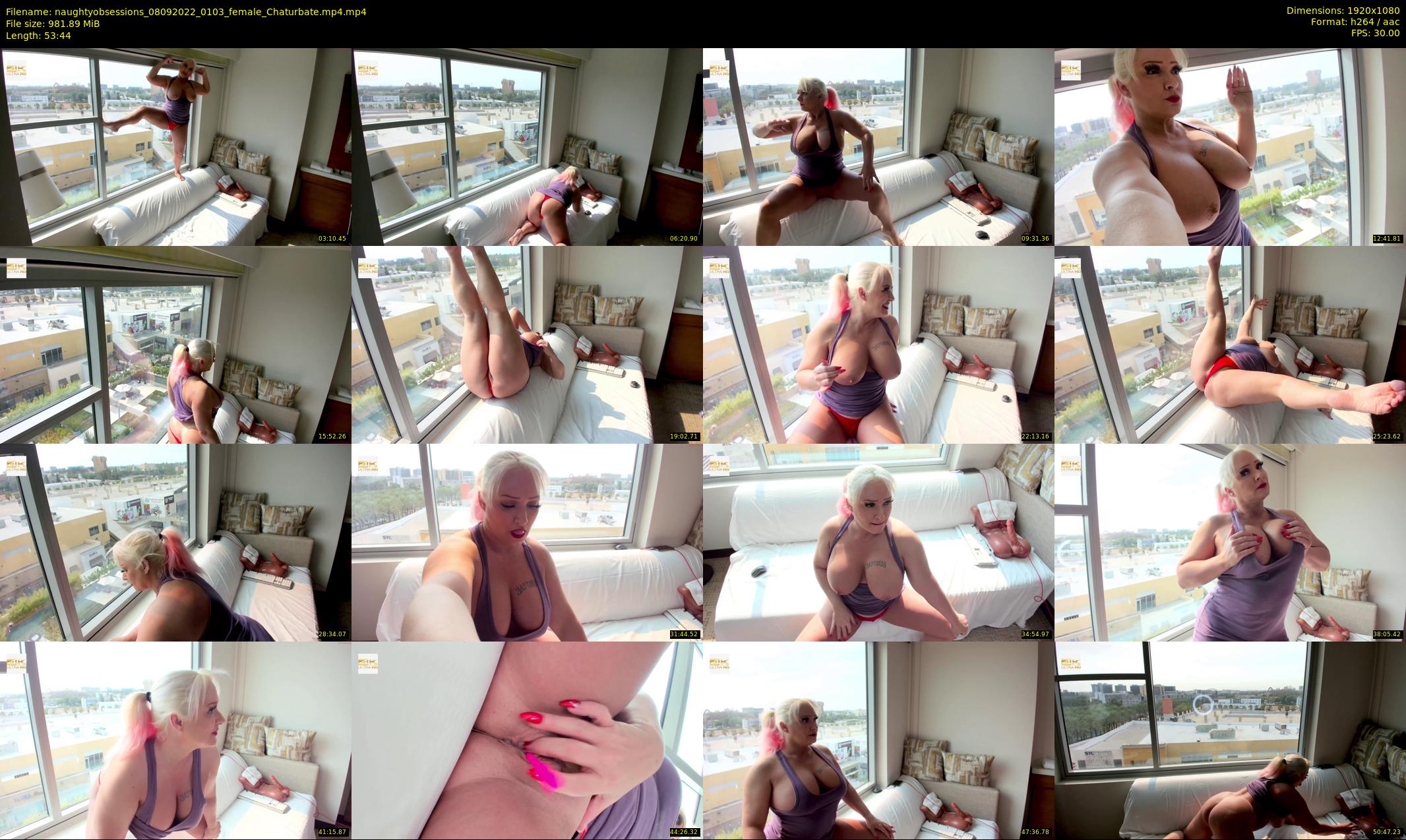 naughtyobsessions — 54 minute Chaturbate female cam show recording, 1080p, Sep 8, 2022