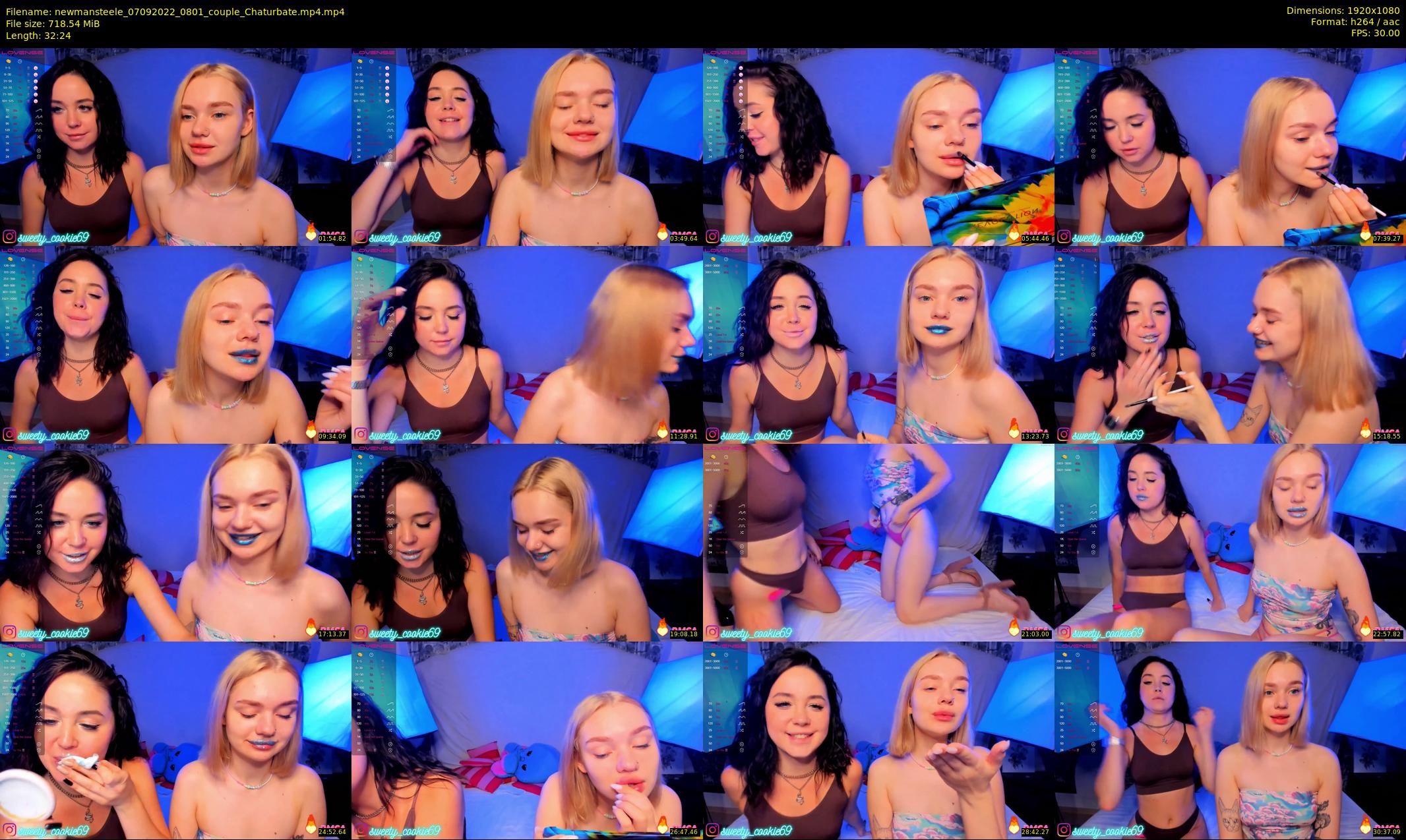 newmansteele — 33 minute Chaturbate couple cam show recording, 1080p, Sep 7, 2022
