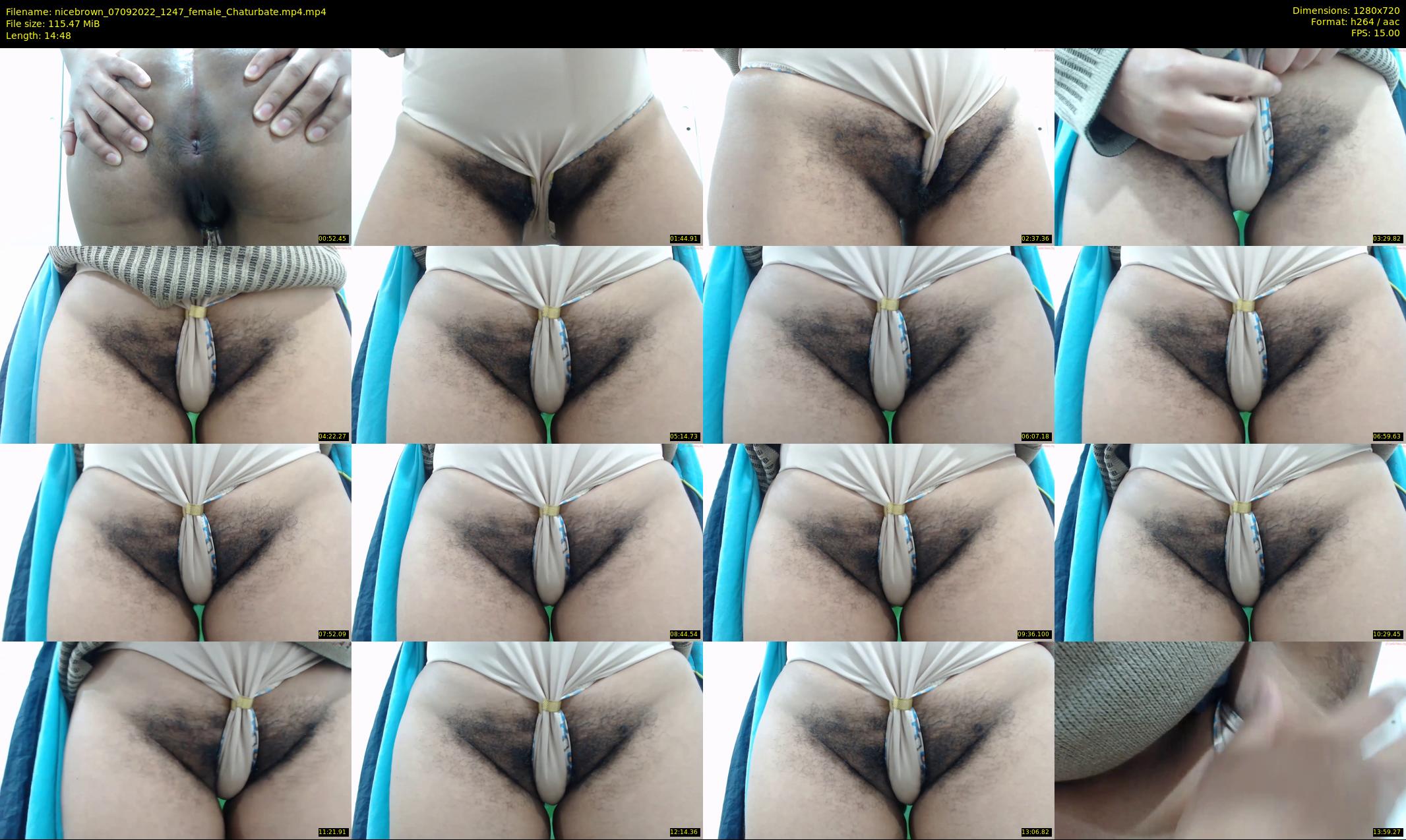 nicebrown — 15 minute Chaturbate female cam show recording, 720p, Sep 7, 2022