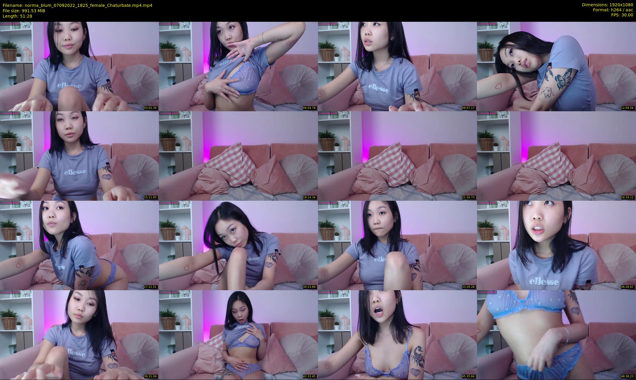 norma_blum — 52 minute Chaturbate female cam show recording, 1080p, Sep 7, 2022