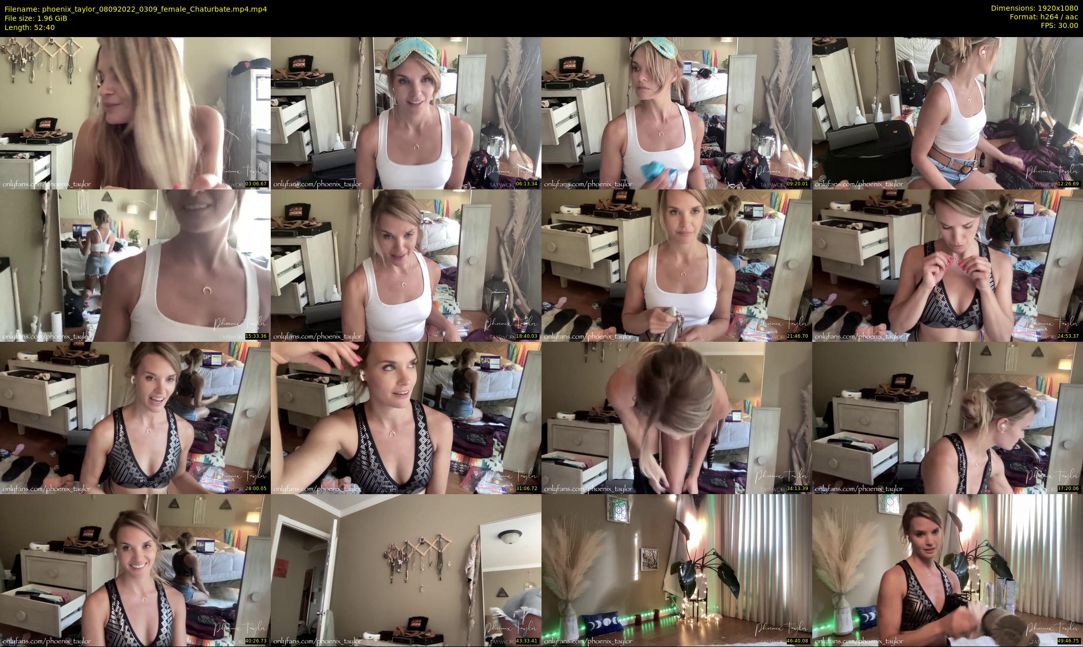 phoenix_taylor — 53 minute Chaturbate female cam show recording, 1080p, Sep 8, 2022