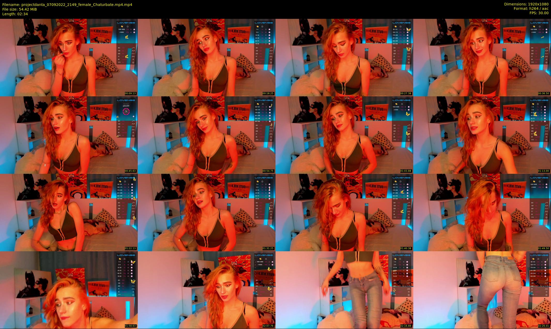 projectdanta — 3 minute Chaturbate female cam show recording, 1080p, Sep 7, 2022