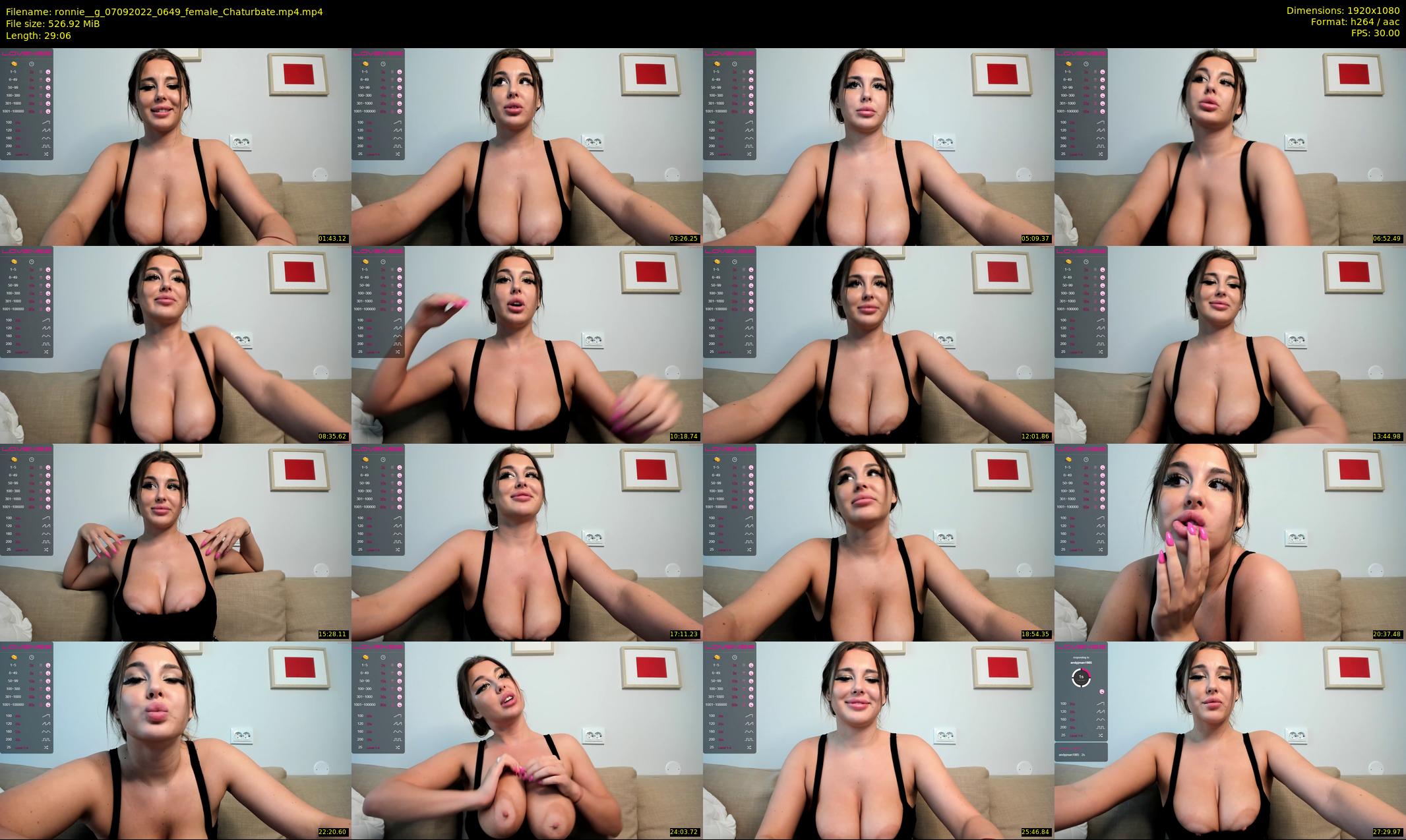ronnie__g — 30 minute Chaturbate female cam show recording, 1080p, Sep 7, 2022