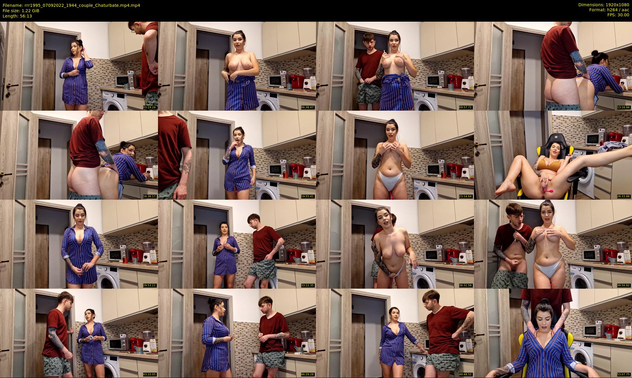 rrr1995 — 57 minute Chaturbate couple cam show recording, 1080p, Sep 7, 2022