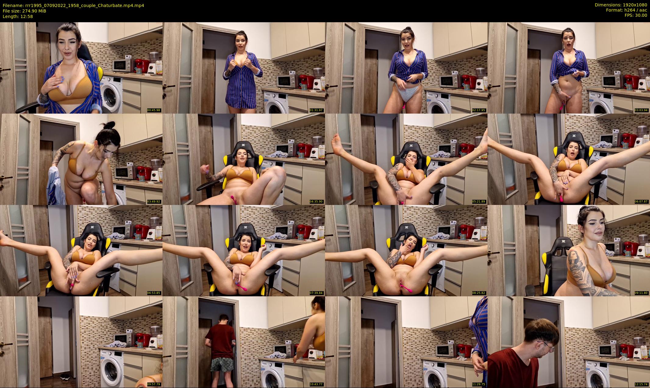 rrr1995 — 13 minute Chaturbate couple cam show recording, 1080p, Sep 7, 2022