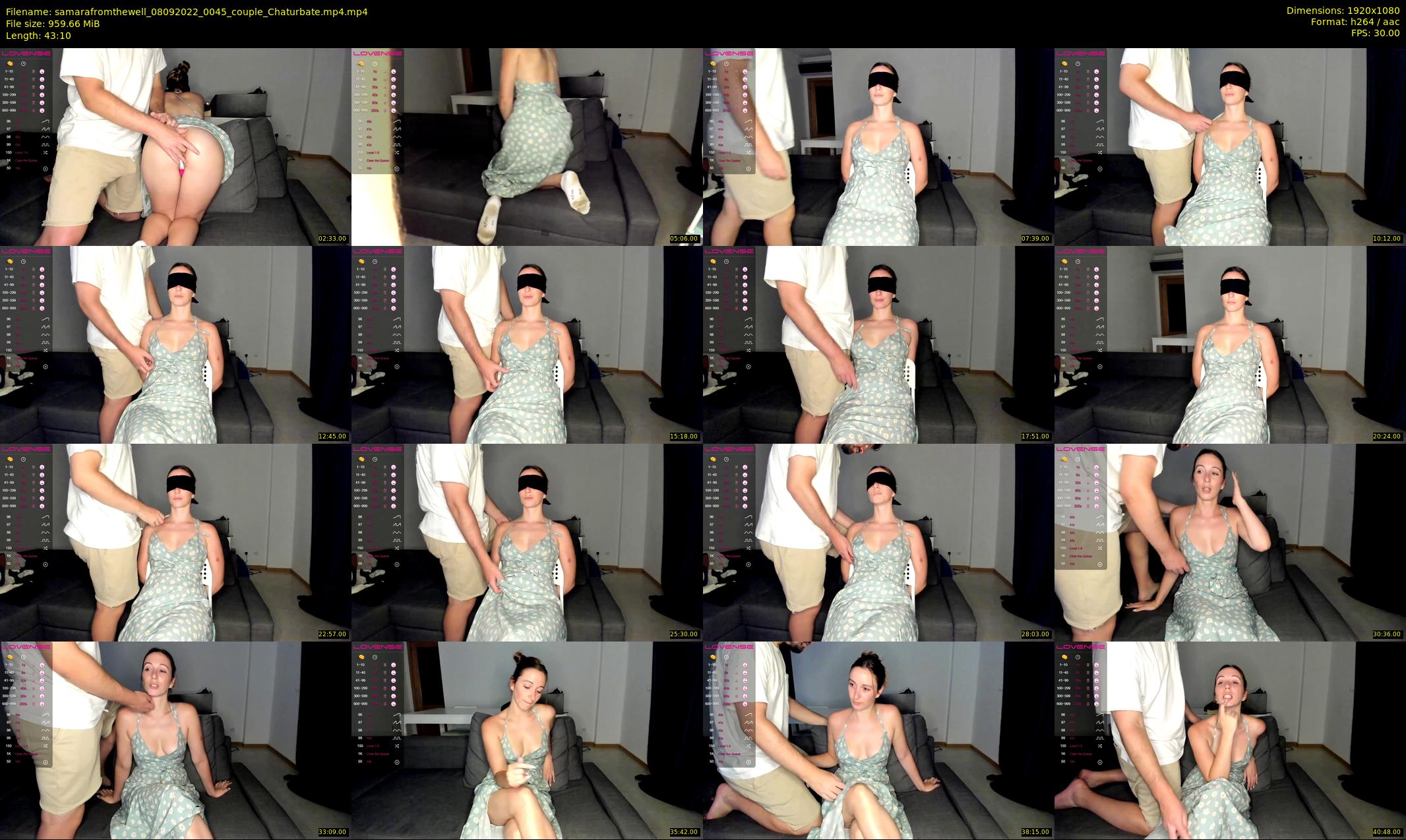 samarafromthewell — 44 minute Chaturbate female cam show recording, 1080p, Sep 8, 2022