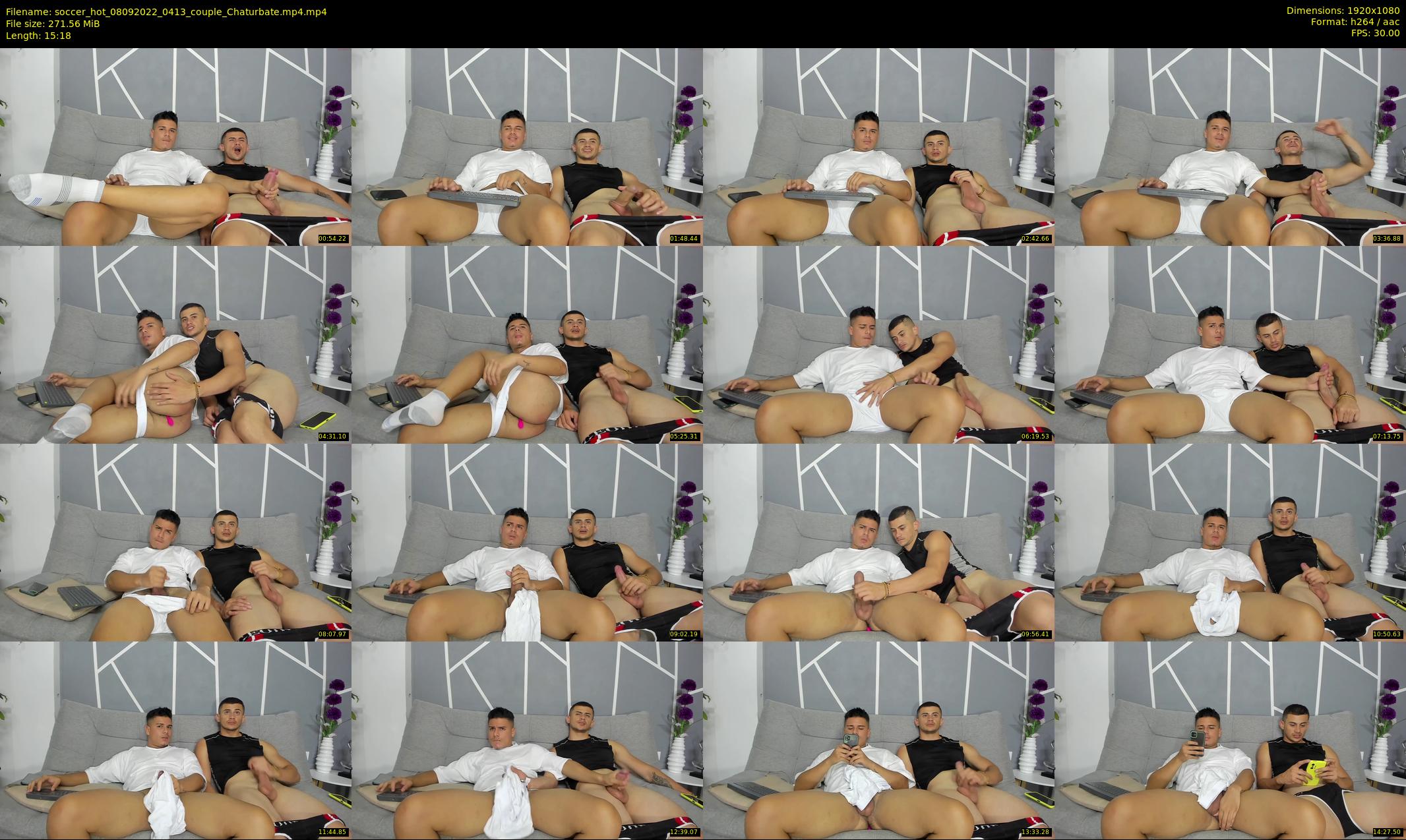 soccer_hot — 16 minute Chaturbate male cam show recording, 1080p, Sep 8, 2022
