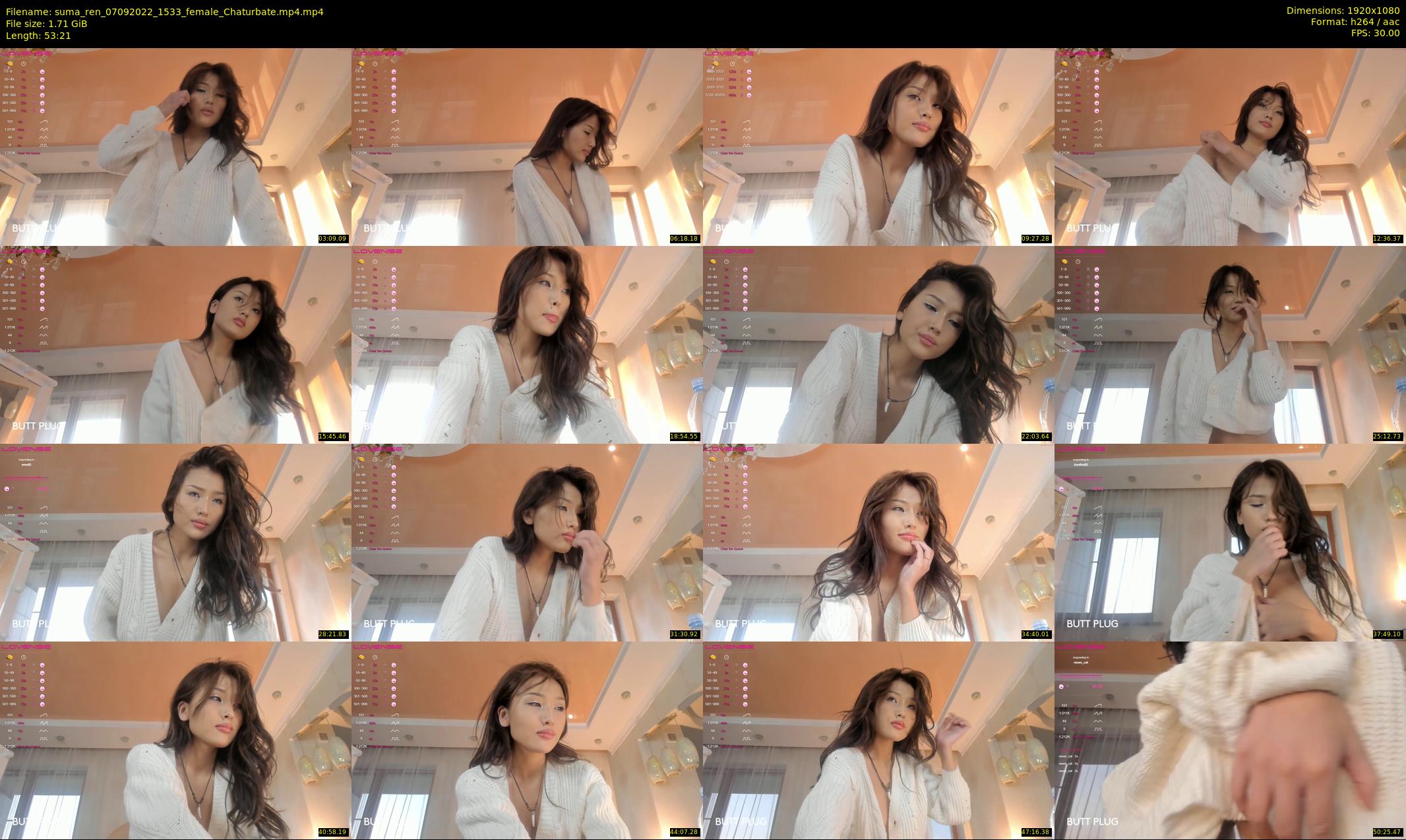 suma_ren — 54 minute Chaturbate female cam show recording, 1080p, Sep 7, 2022