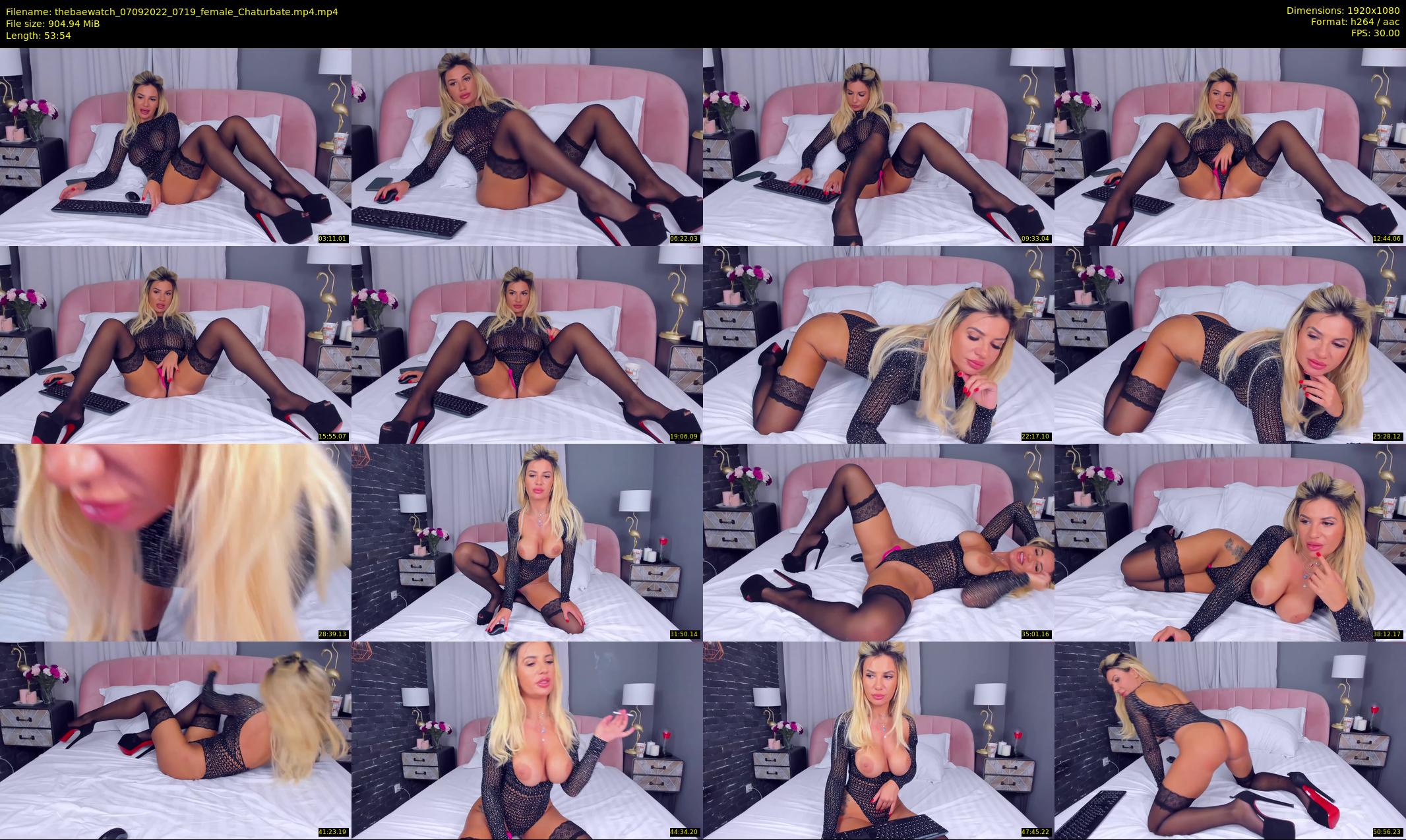 thebaewatch — 54 minute Chaturbate female cam show recording, 1080p, Sep 7, 2022