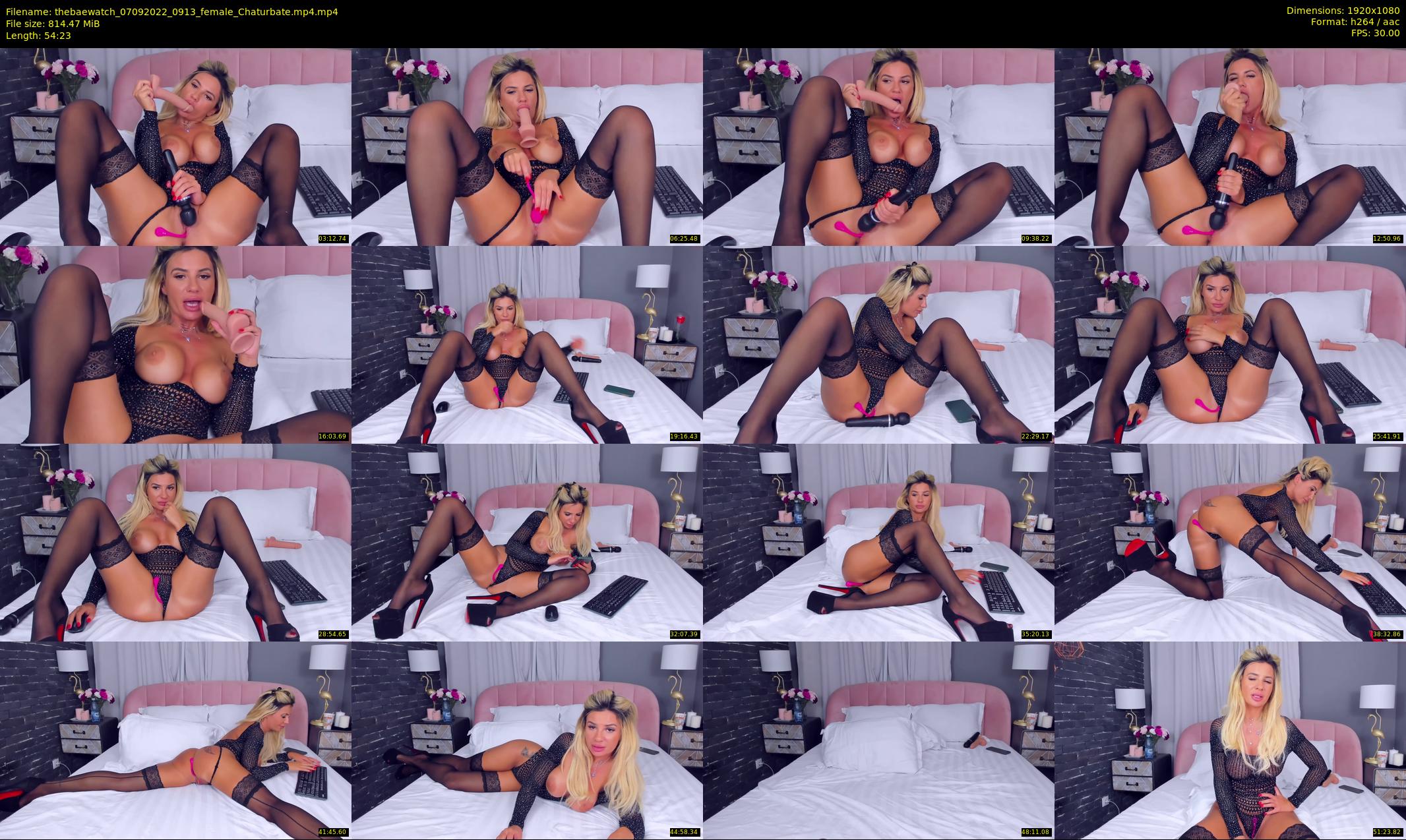 thebaewatch — 55 minute Chaturbate female cam show recording, 1080p, Sep 7, 2022