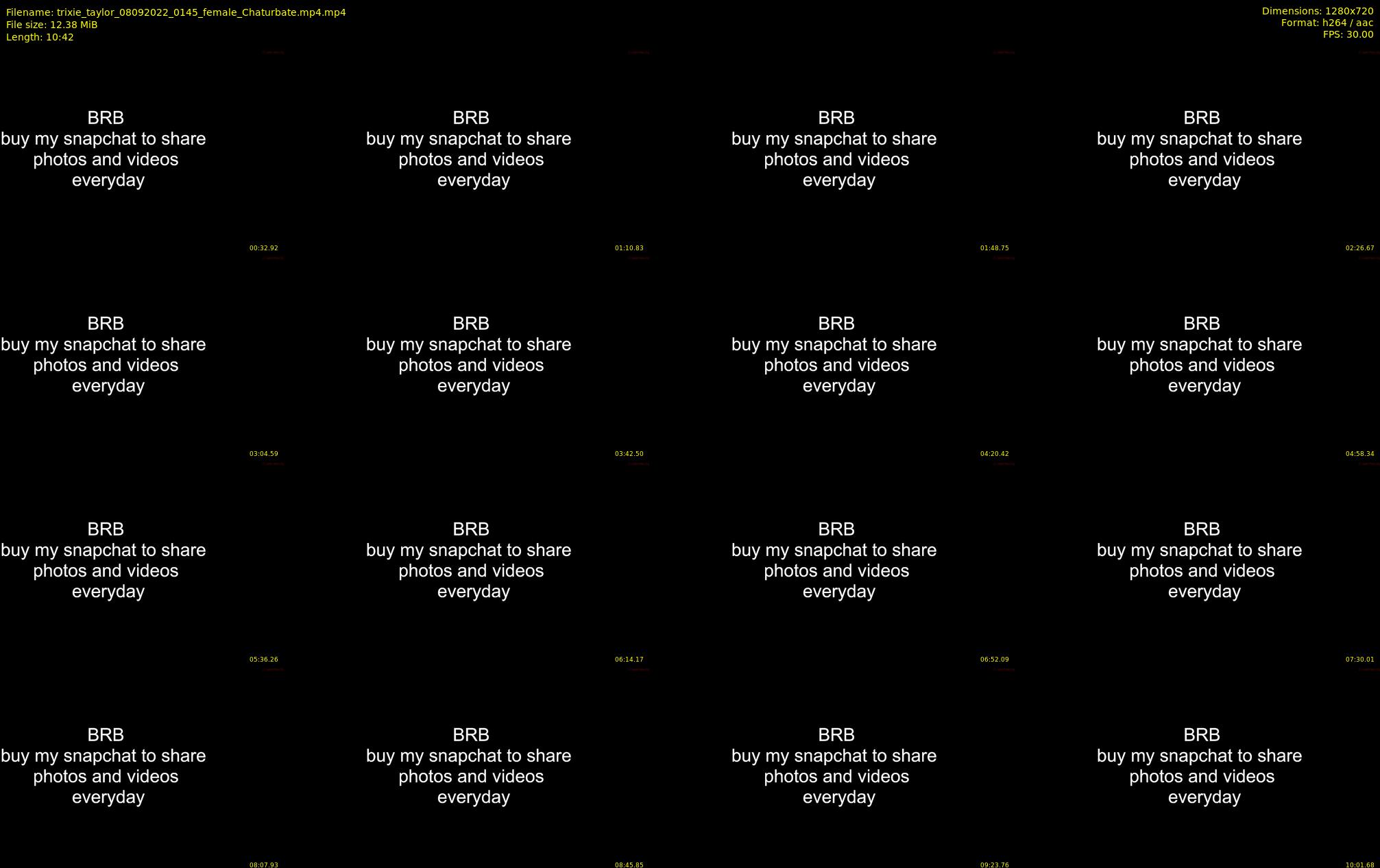 trixie_taylor — 11 minute Chaturbate female cam show recording, 720p, Sep 8, 2022