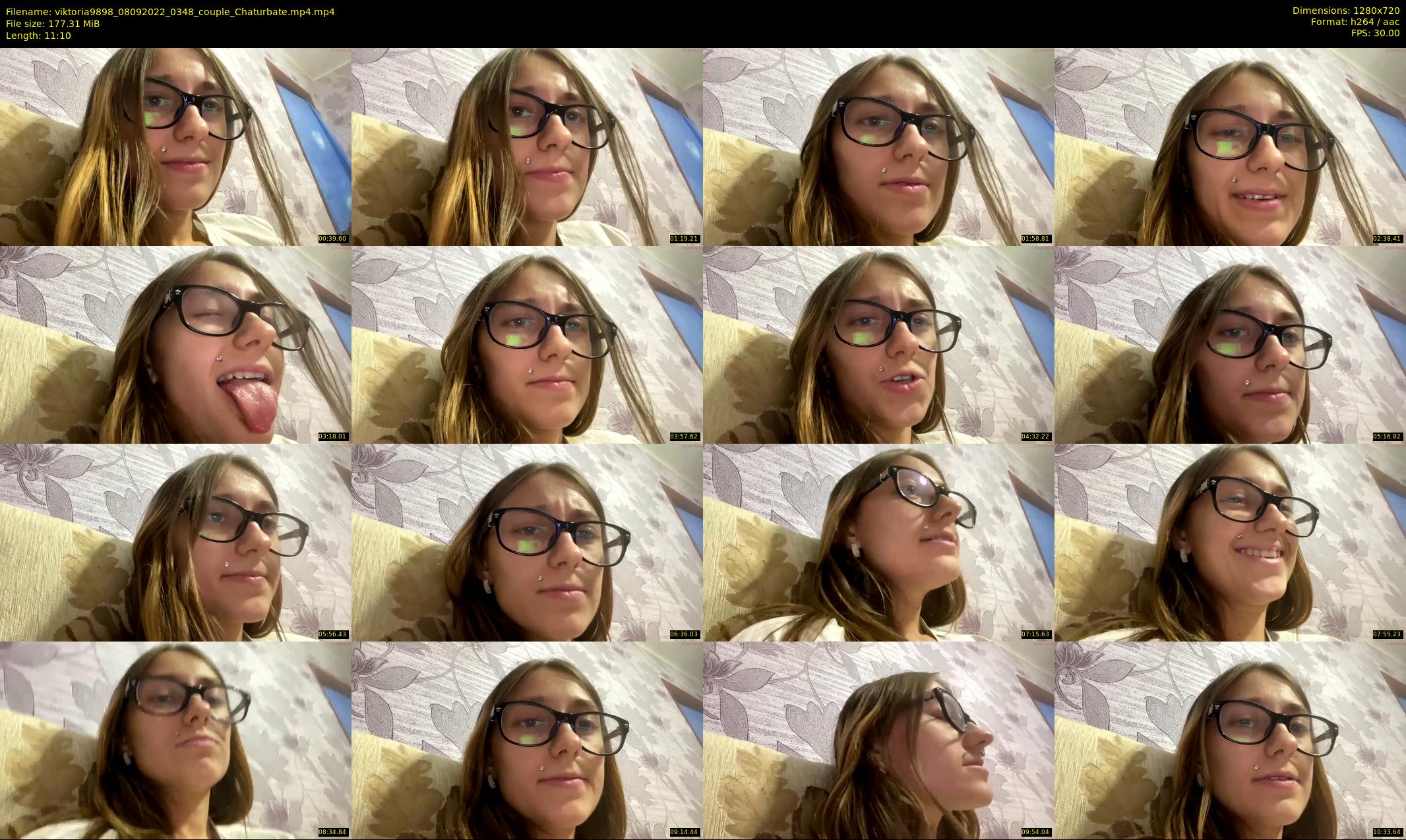 viktoria9898 — 12 minute Chaturbate couple cam show recording, 720p, Sep 8, 2022