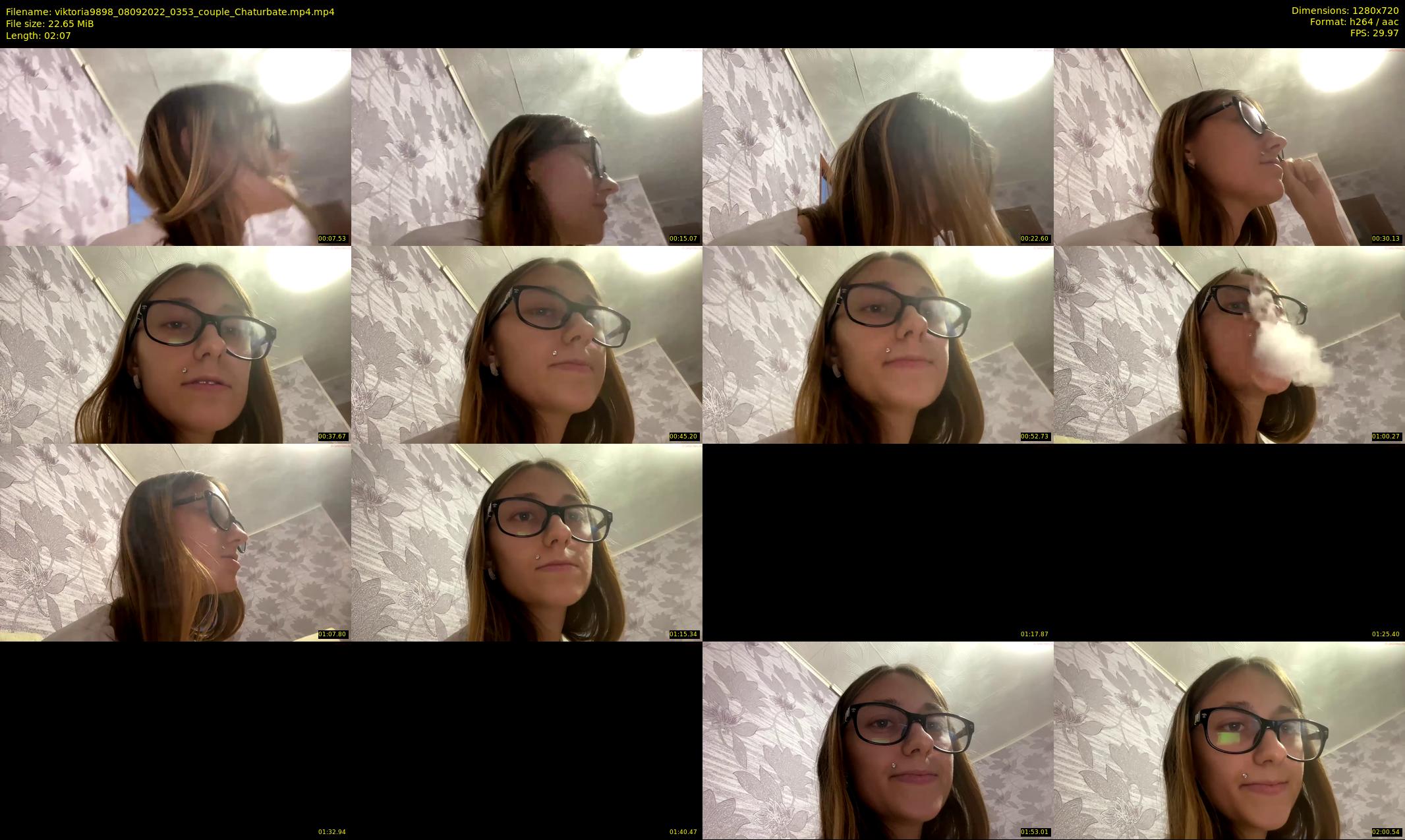 viktoria9898 — 3 minute Chaturbate couple cam show recording, 720p, Sep 8, 2022