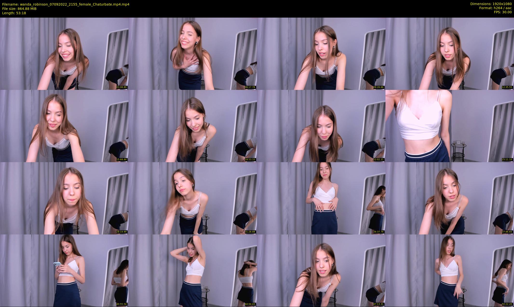 wanda_robinson — 54 minute Chaturbate female cam show recording, 1080p, Sep 7, 2022