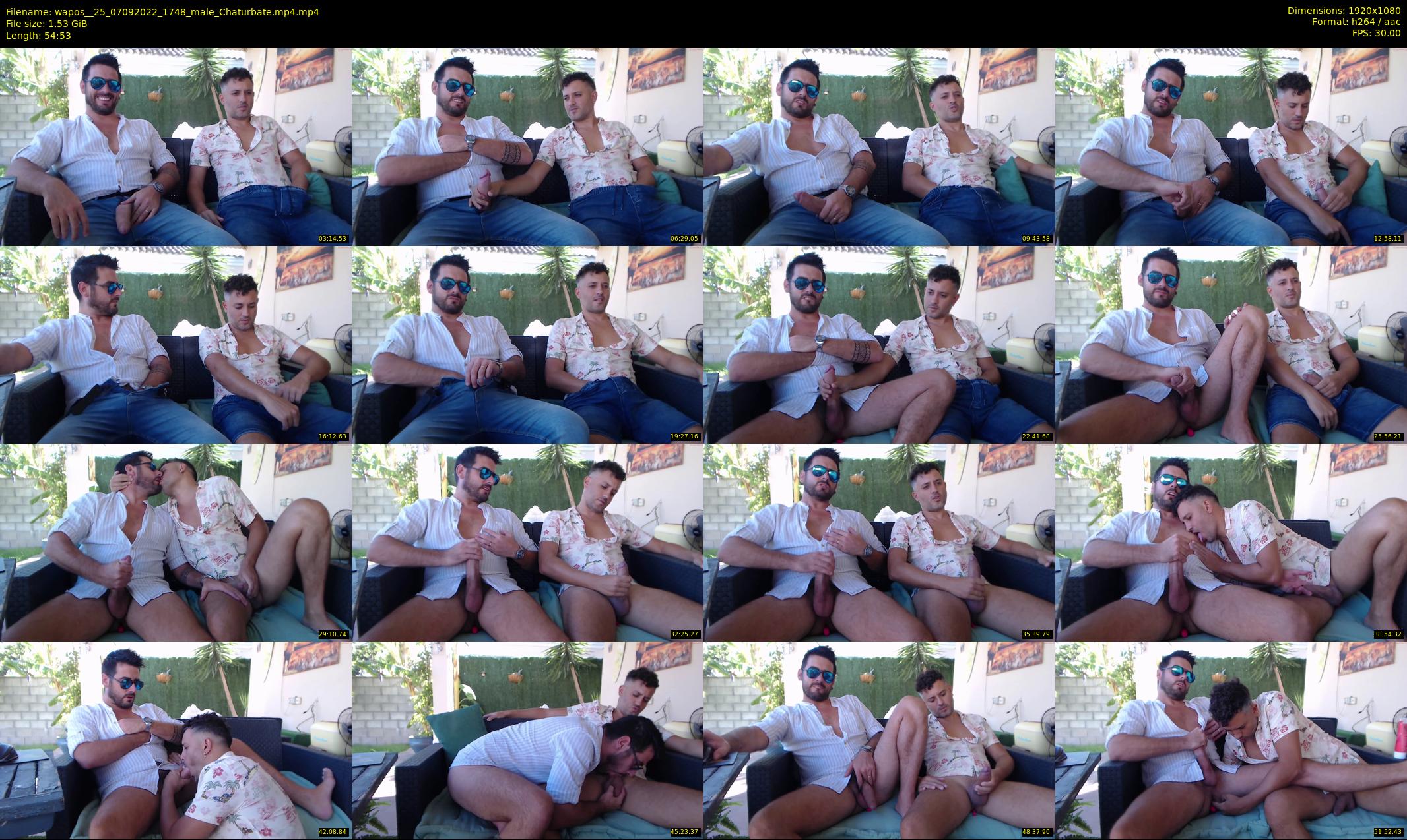 wapos__25 — 55 minute Chaturbate male cam show recording, 1080p, Sep 7, 2022