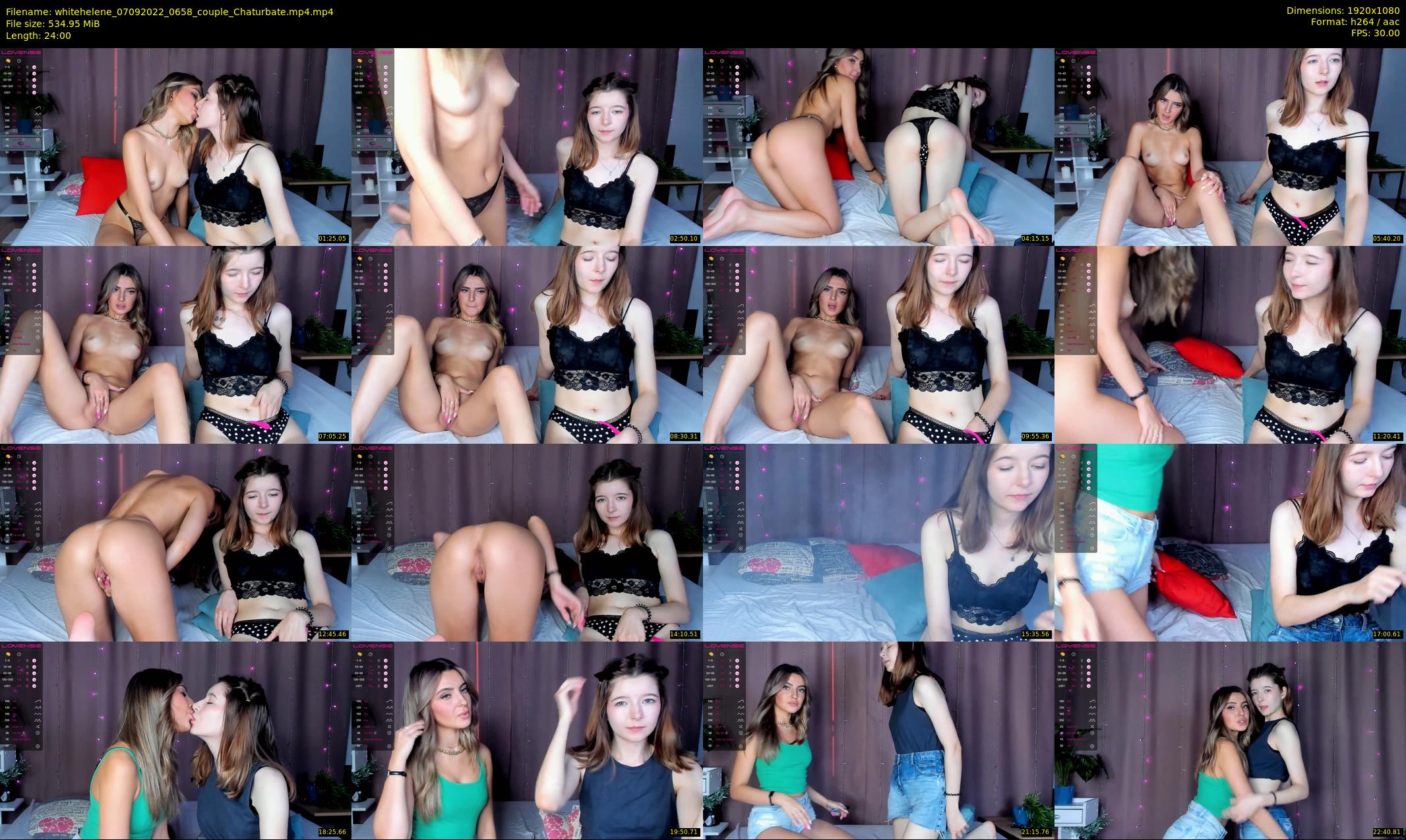 whitehelene — 24 minute Chaturbate female cam show recording, 1080p, Sep 7, 2022