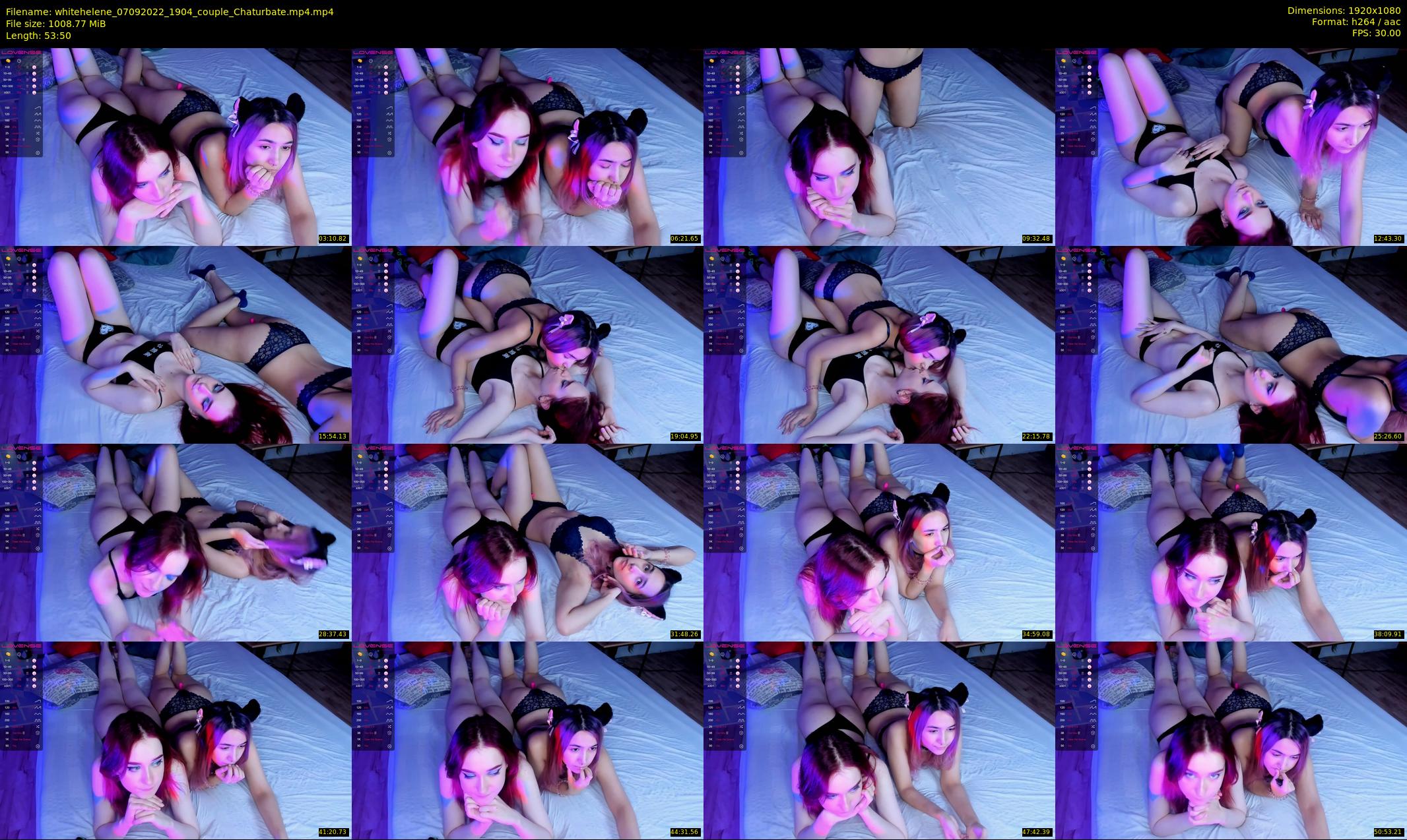 whitehelene — 54 minute Chaturbate female cam show recording, 1080p, Sep 7, 2022