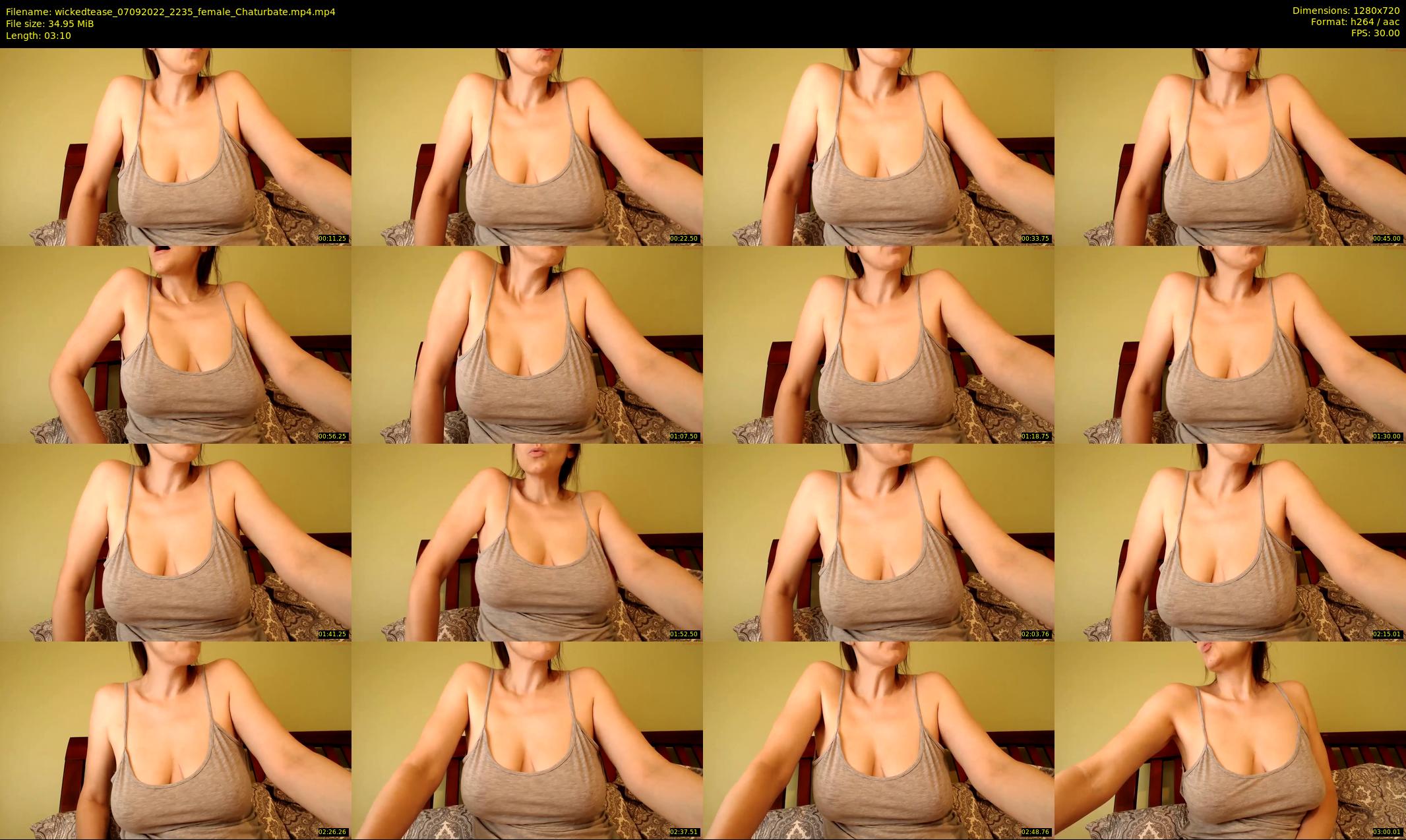 wickedtease — 4 minute Chaturbate female cam show recording, 720p, Sep 7, 2022