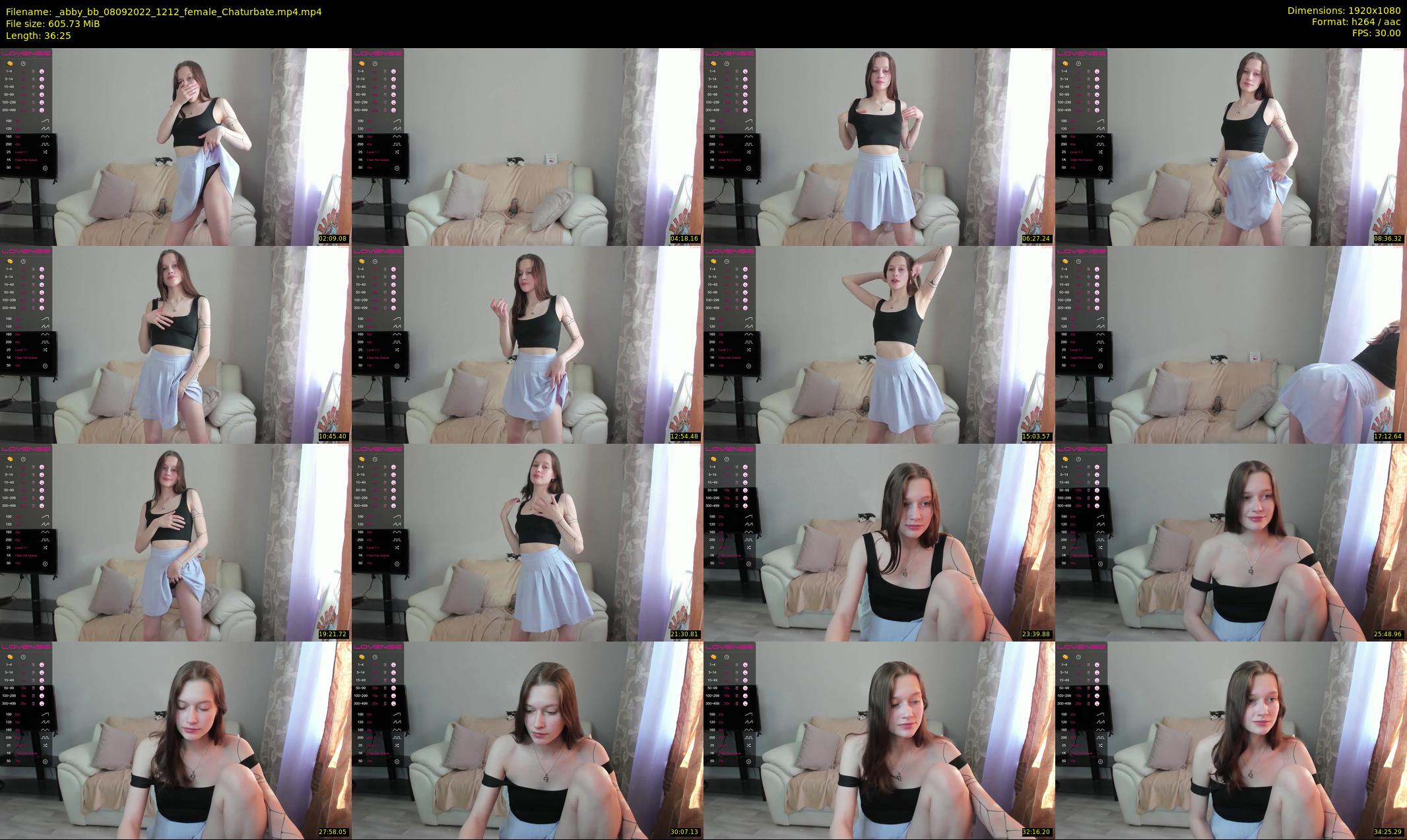 _abby_bb — 37 minute Chaturbate female cam show recording, 1080p, Sep 8, 2022