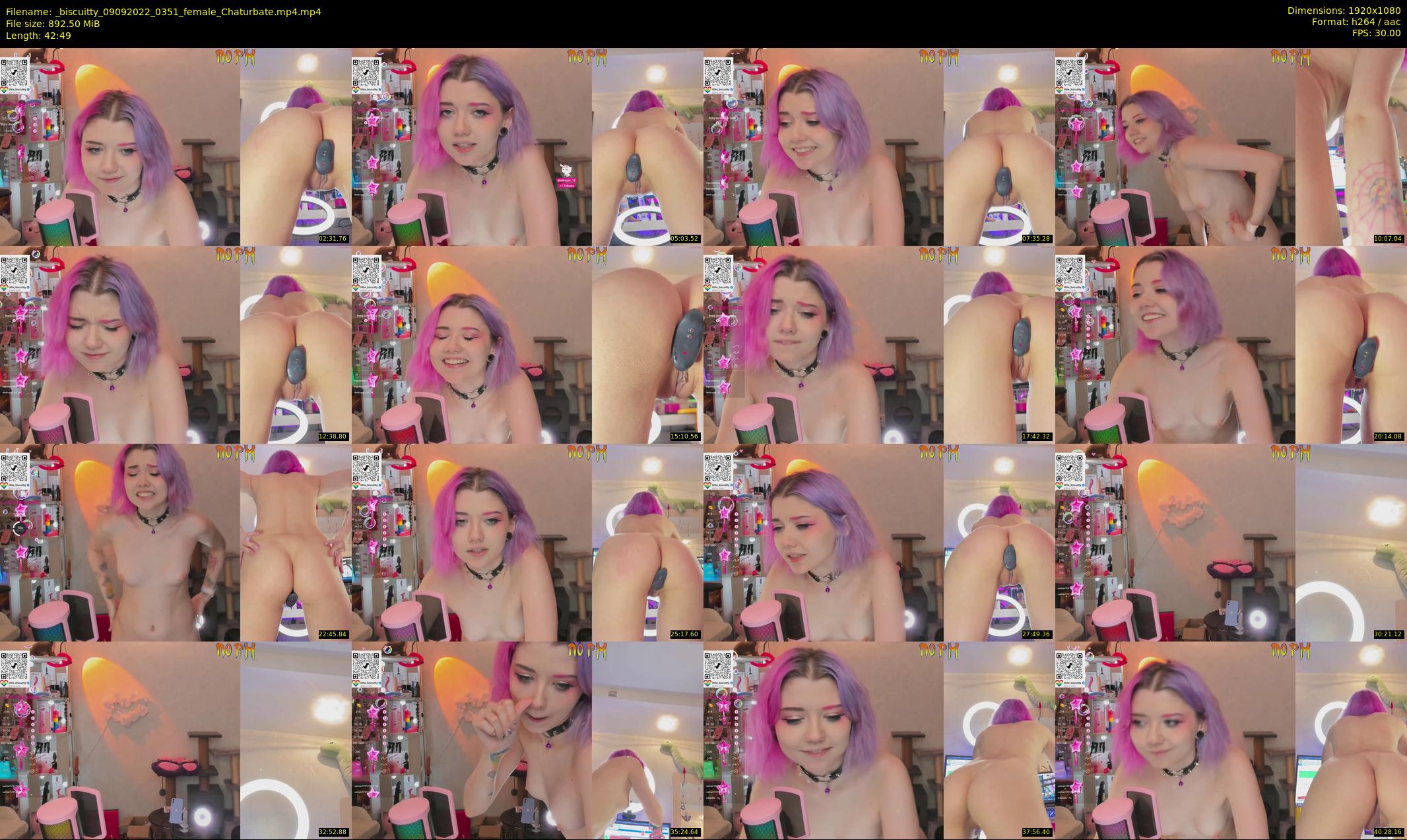 _biscuitty — 43 minute Chaturbate female cam show recording, 1080p, Sep 9, 2022
