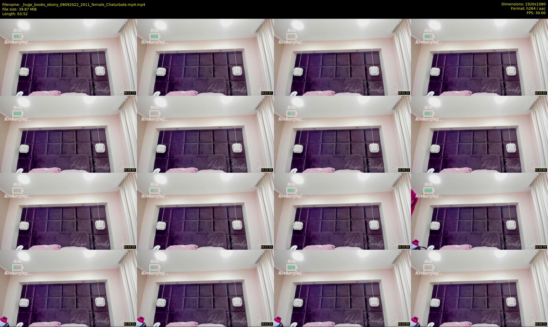 _huge_boobs_ebony — 4 minute Chaturbate female cam show recording, 1080p, Sep 8, 2022