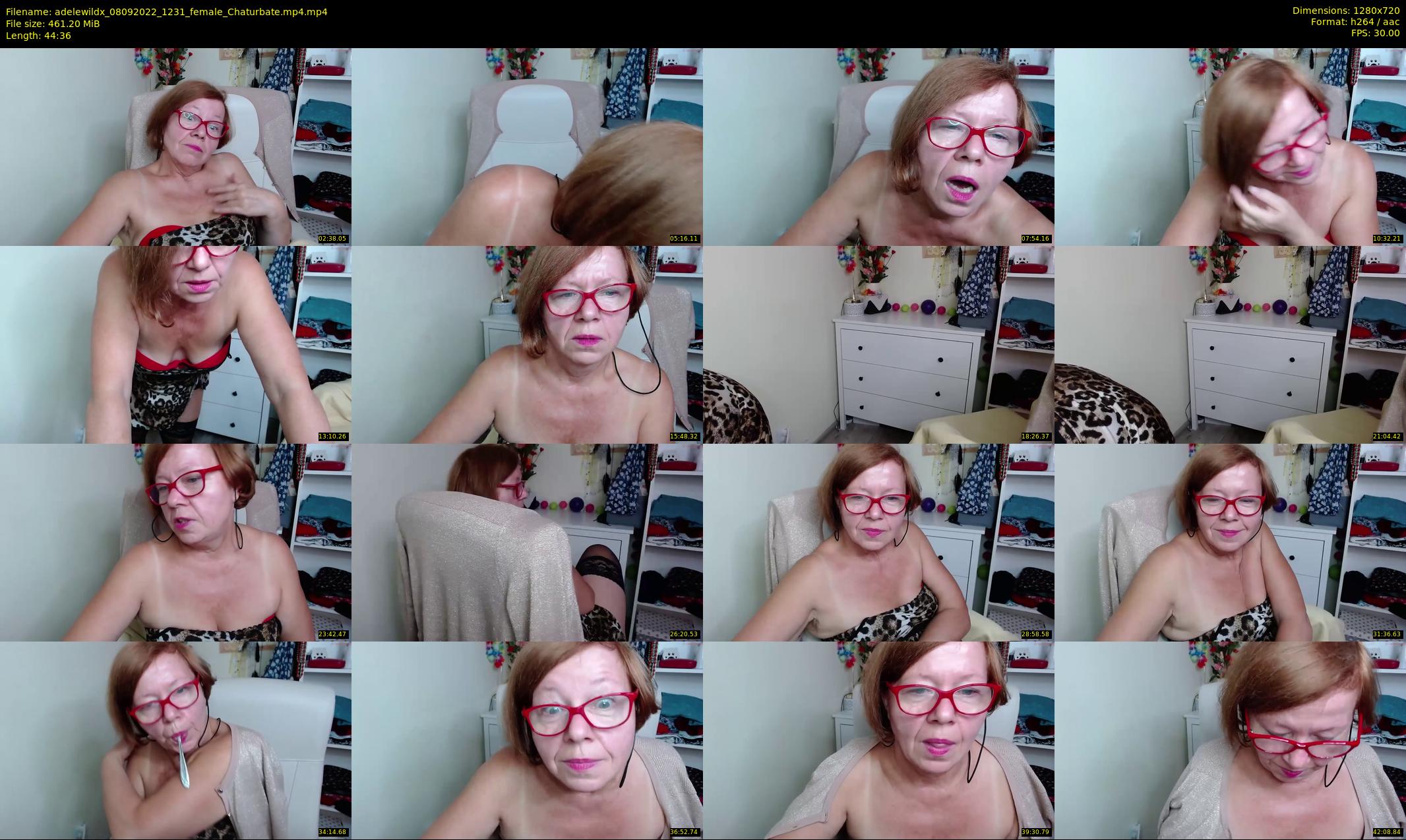 adelewildx — 45 minute Chaturbate female cam show recording, 720p, Sep 8, 2022