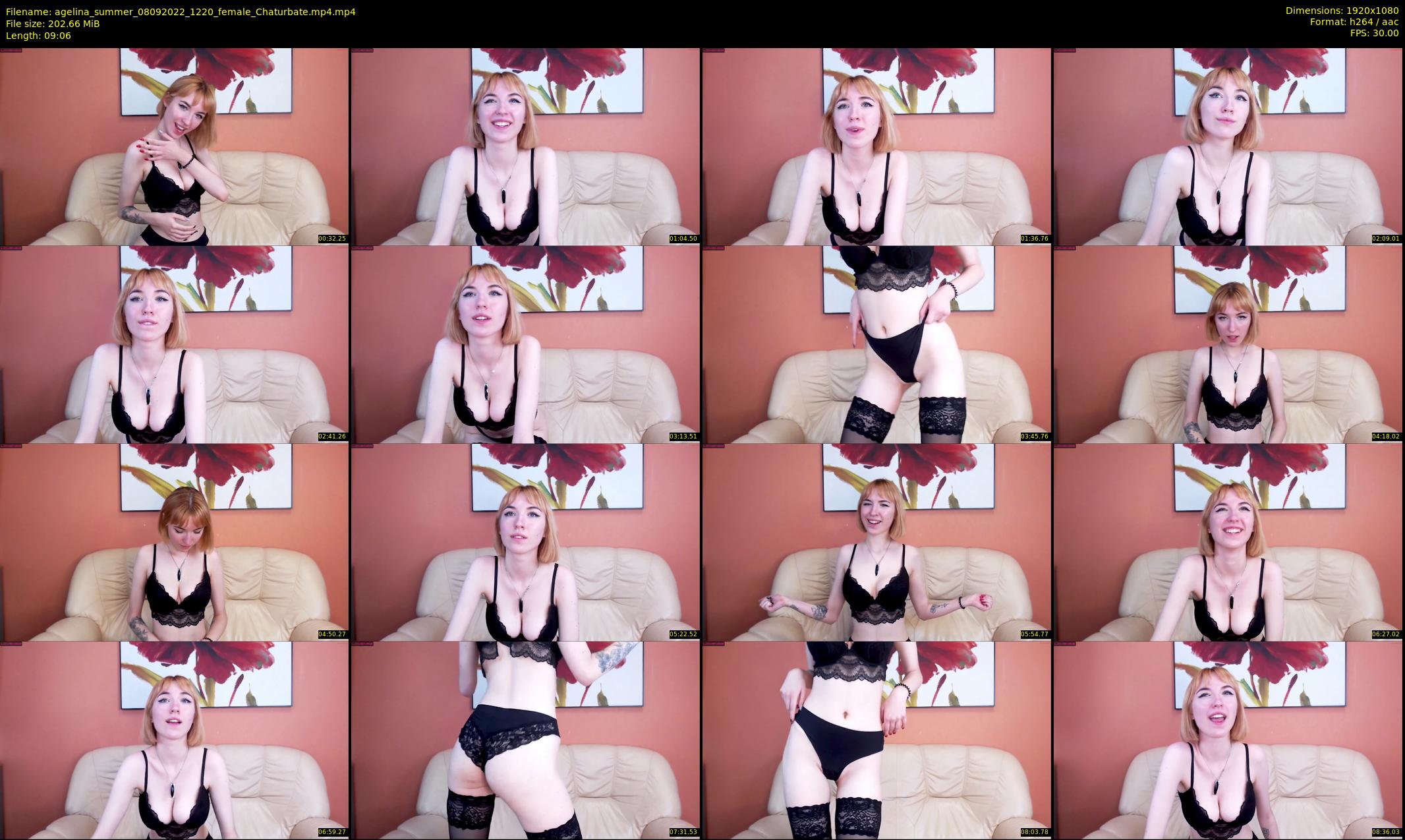agelina_summer — 10 minute Chaturbate female cam show recording, 1080p, Sep 8, 2022