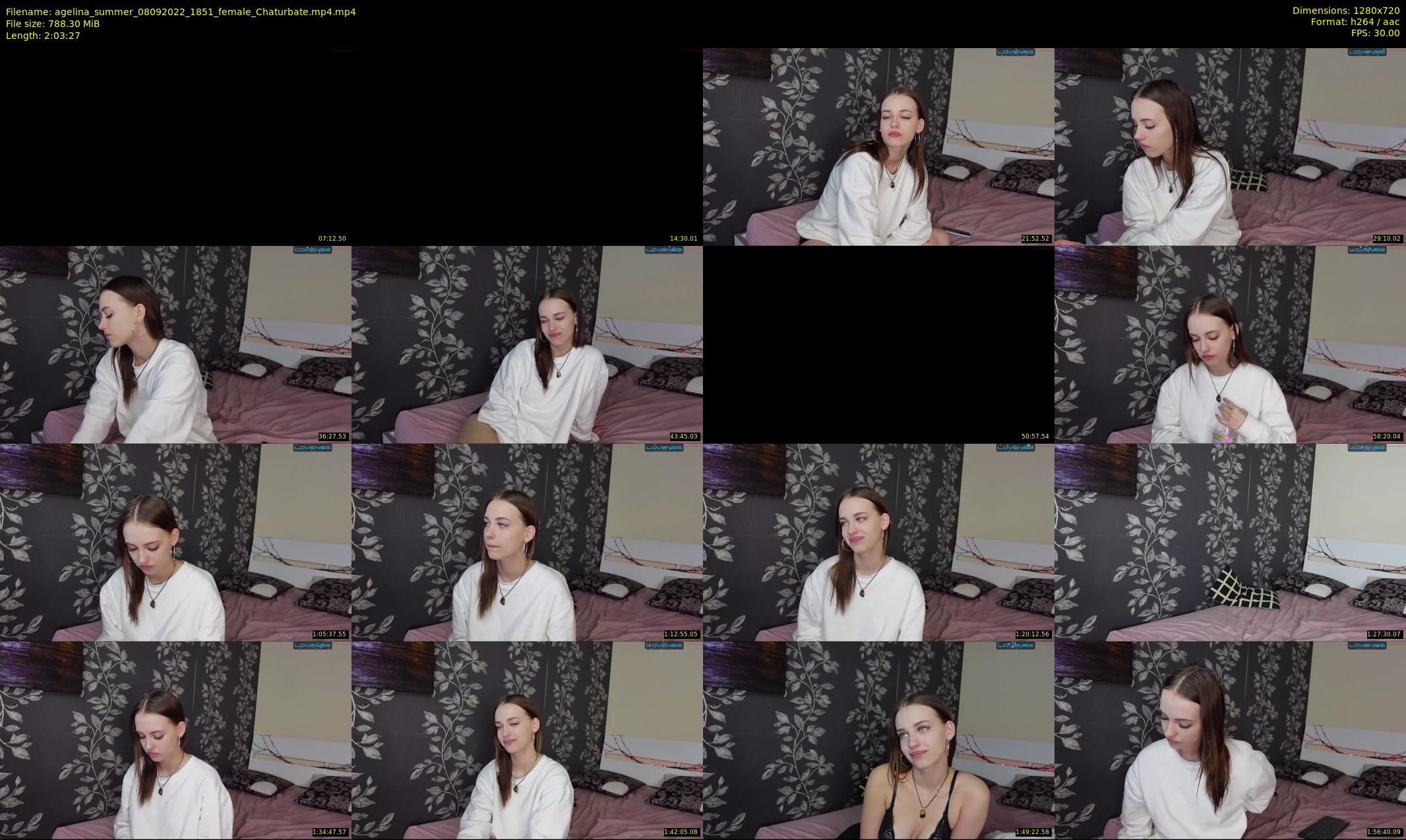 agelina_summer — 124 minute Chaturbate female cam show recording, 720p, Sep 8, 2022