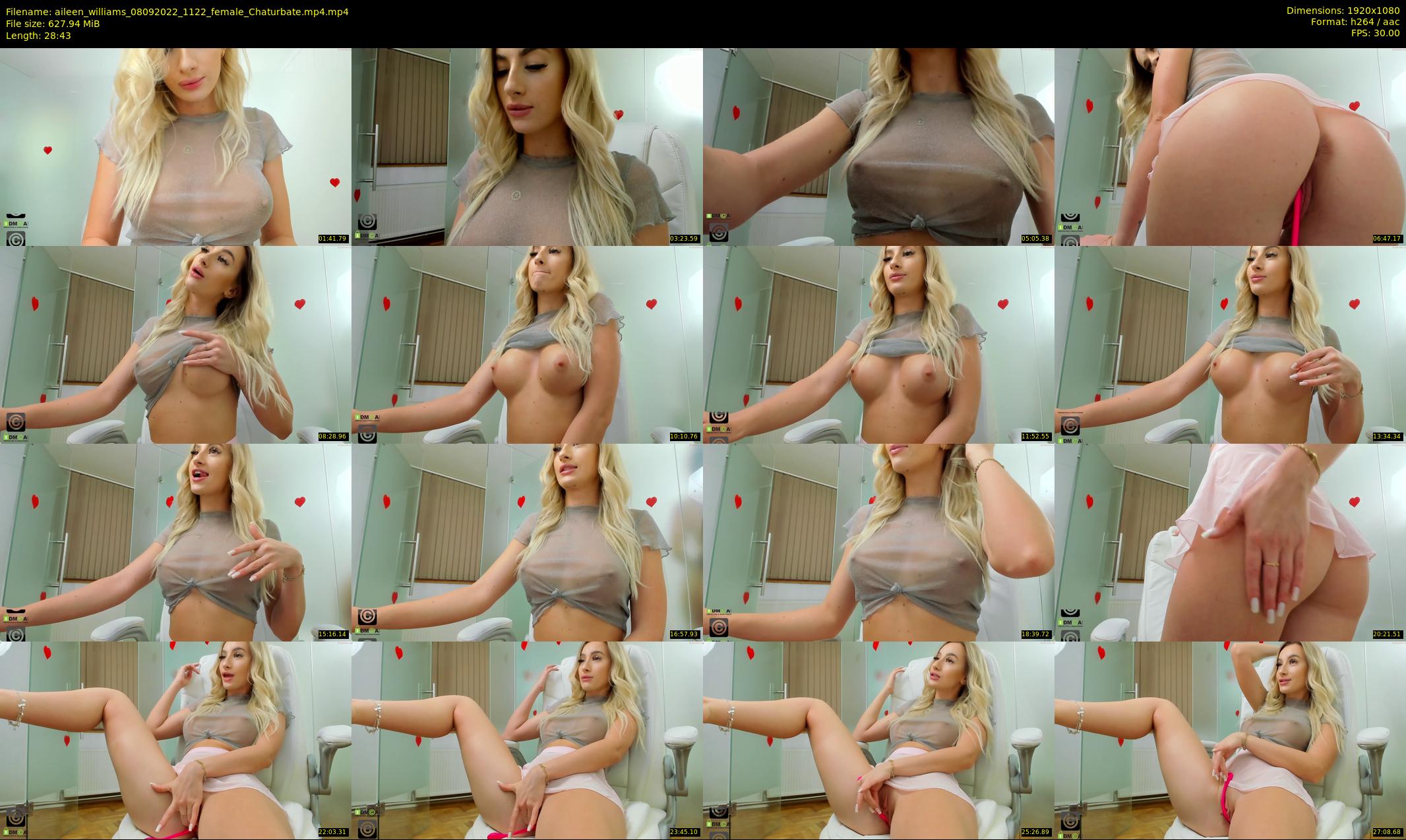 aileen_williams — 29 minute Chaturbate female cam show recording, 1080p, Sep 8, 2022