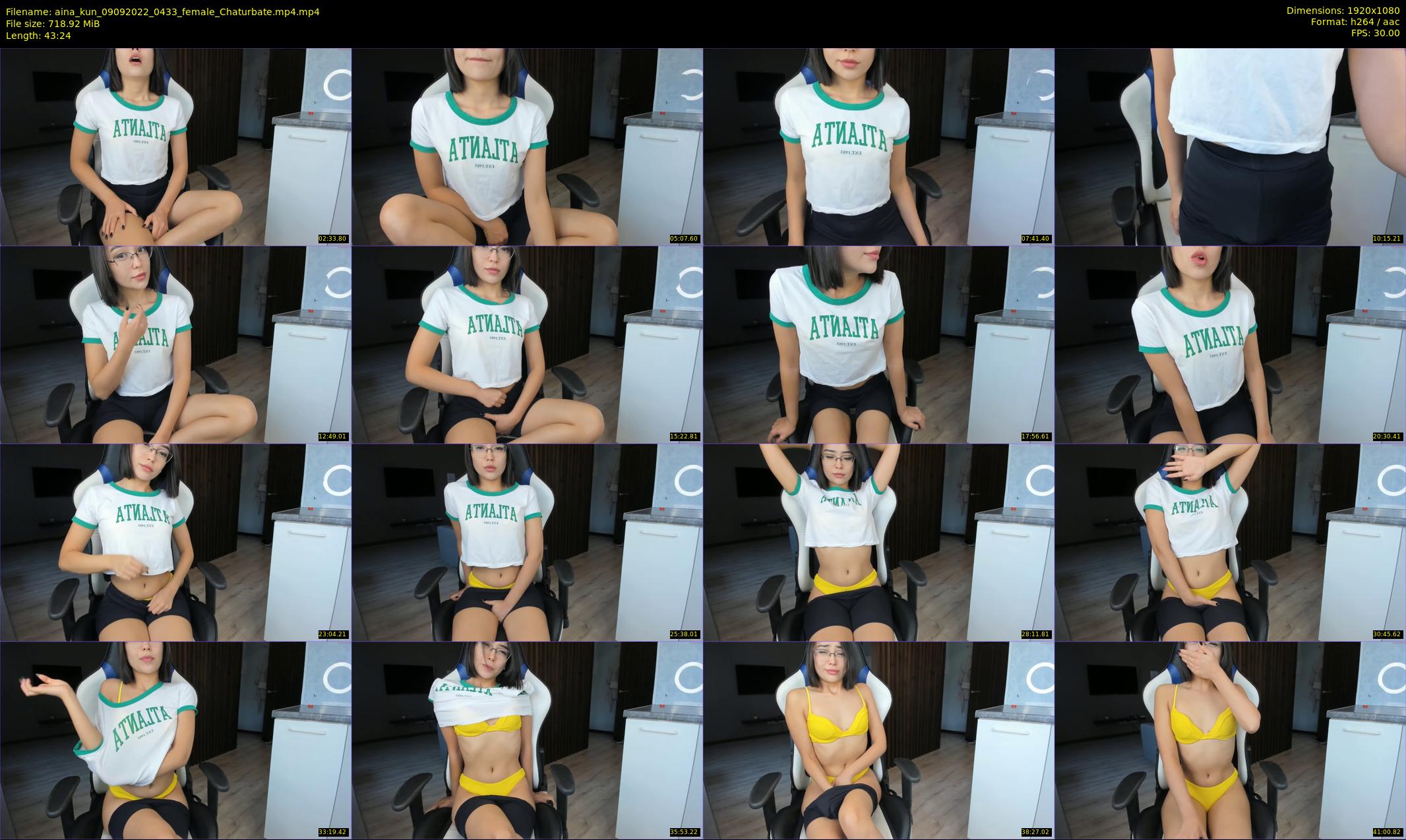 aina_kun — 44 minute Chaturbate female cam show recording, 1080p, Sep 9, 2022