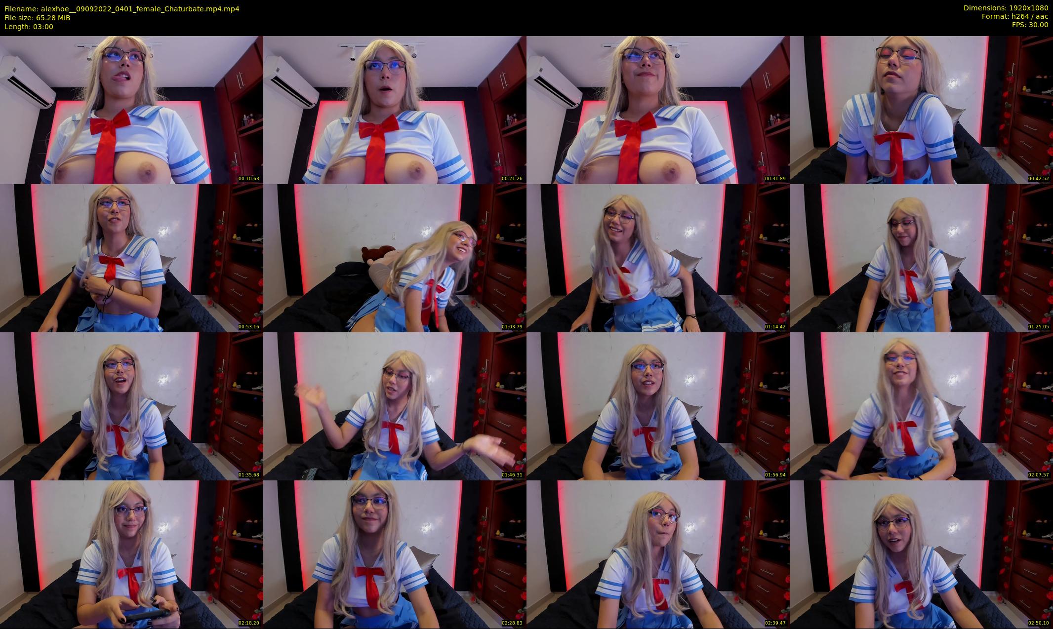 alexhoe_ — 3 minute Chaturbate female cam show recording, 1080p, Sep 9, 2022