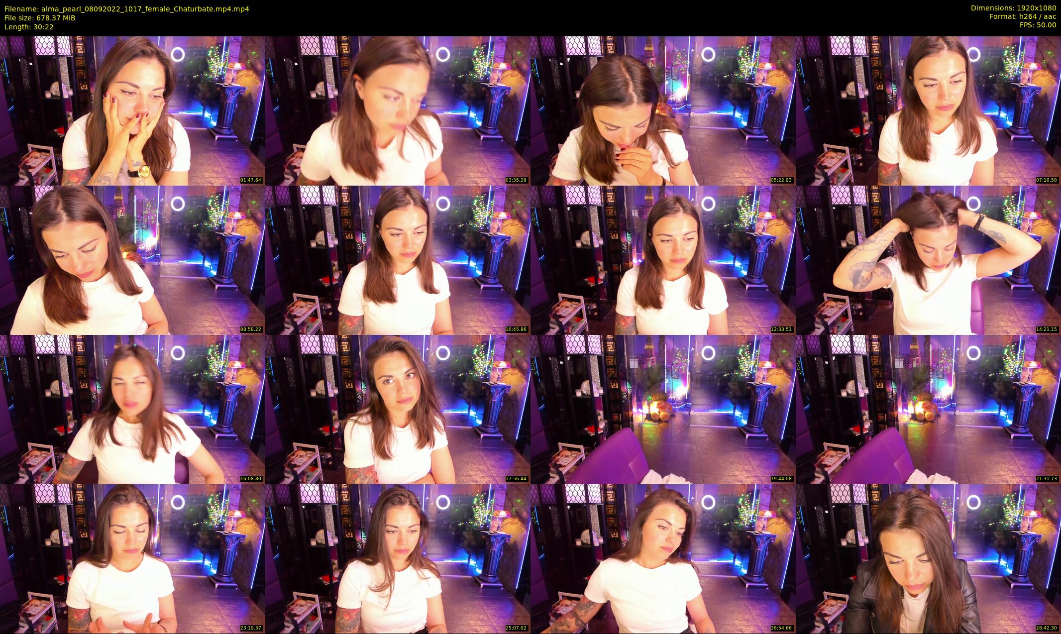 alma_pearl — 31 minute Chaturbate female cam show recording, 1080p, Sep 8, 2022