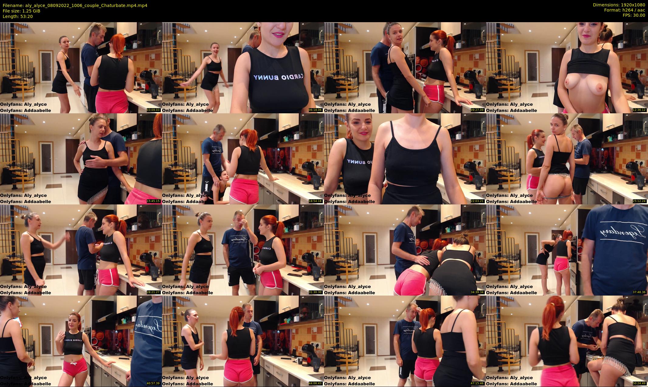 aly_alyce — 54 minute Chaturbate female cam show recording, 1080p, Sep 8, 2022