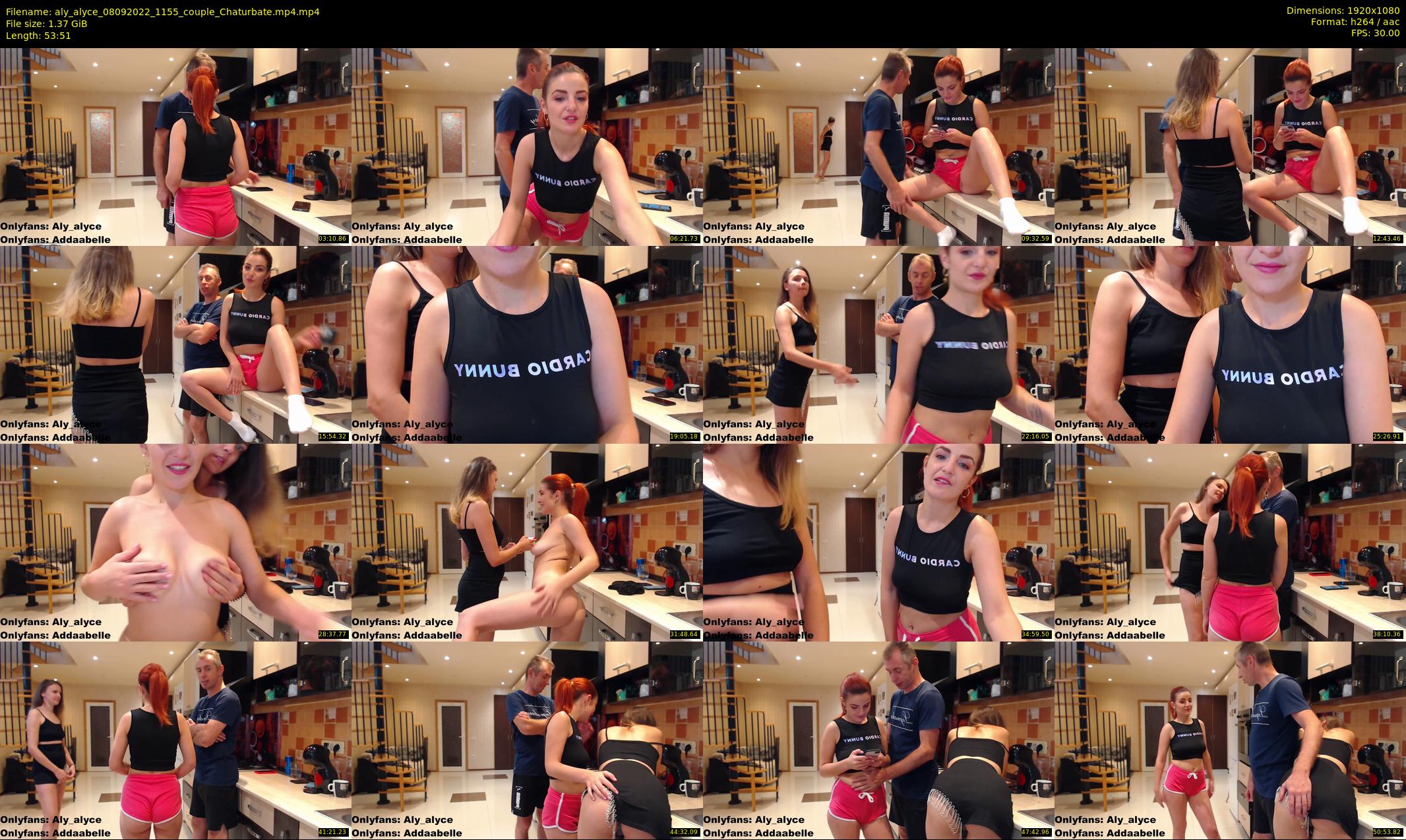 aly_alyce — 54 minute Chaturbate female cam show recording, 1080p, Sep 8, 2022