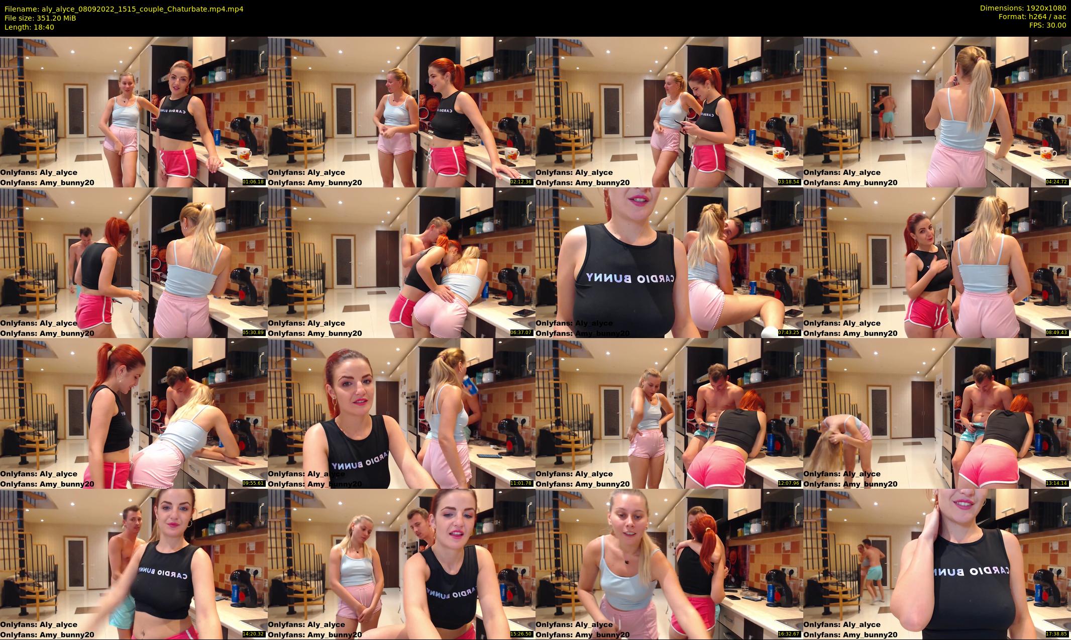 aly_alyce — 19 minute Chaturbate female cam show recording, 1080p, Sep 8, 2022