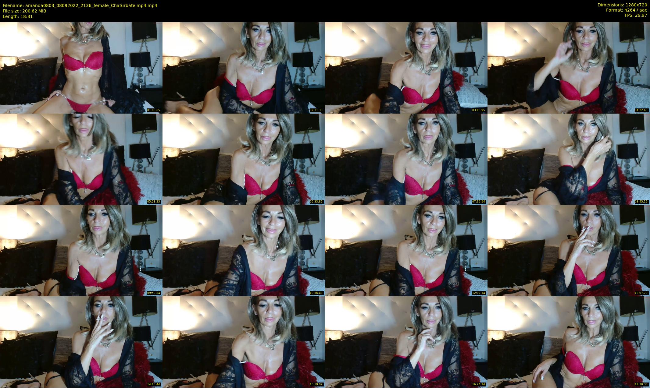 amanda0803 — 19 minute Chaturbate female cam show recording, 720p, Sep 8, 2022