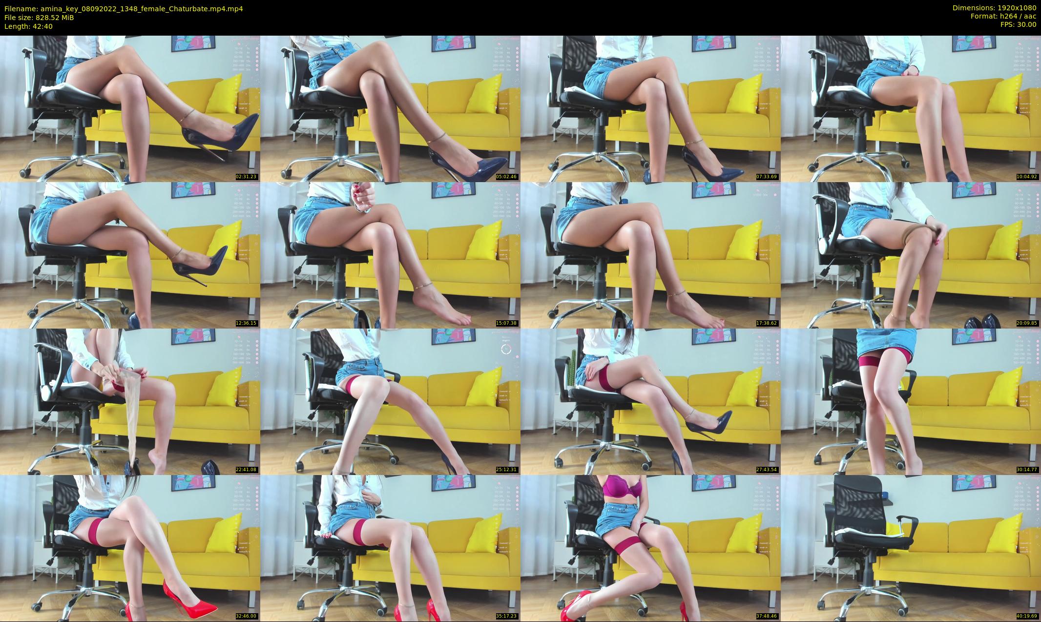 amina_key — 43 minute Chaturbate female cam show recording, 1080p, Sep 8, 2022