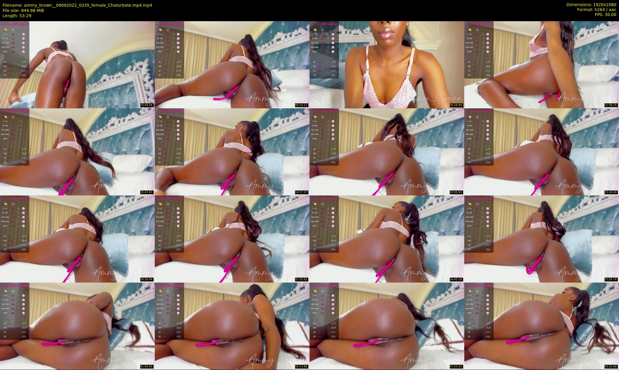 ammy_brown_ — 54 minute Chaturbate female cam show recording, 1080p, Sep 9, 2022