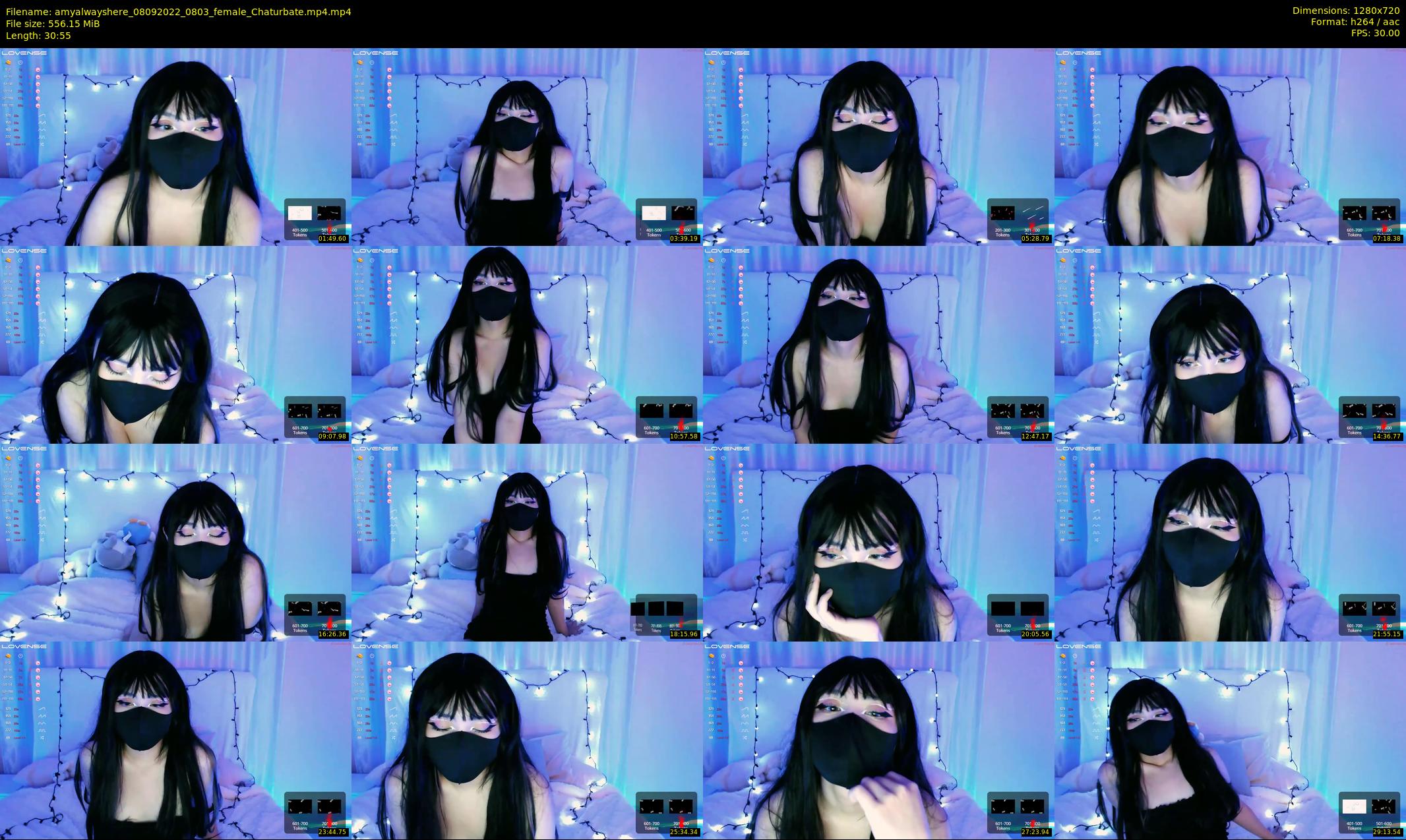 amyalwayshere — 31 minute Chaturbate female cam show recording, 720p, Sep 8, 2022