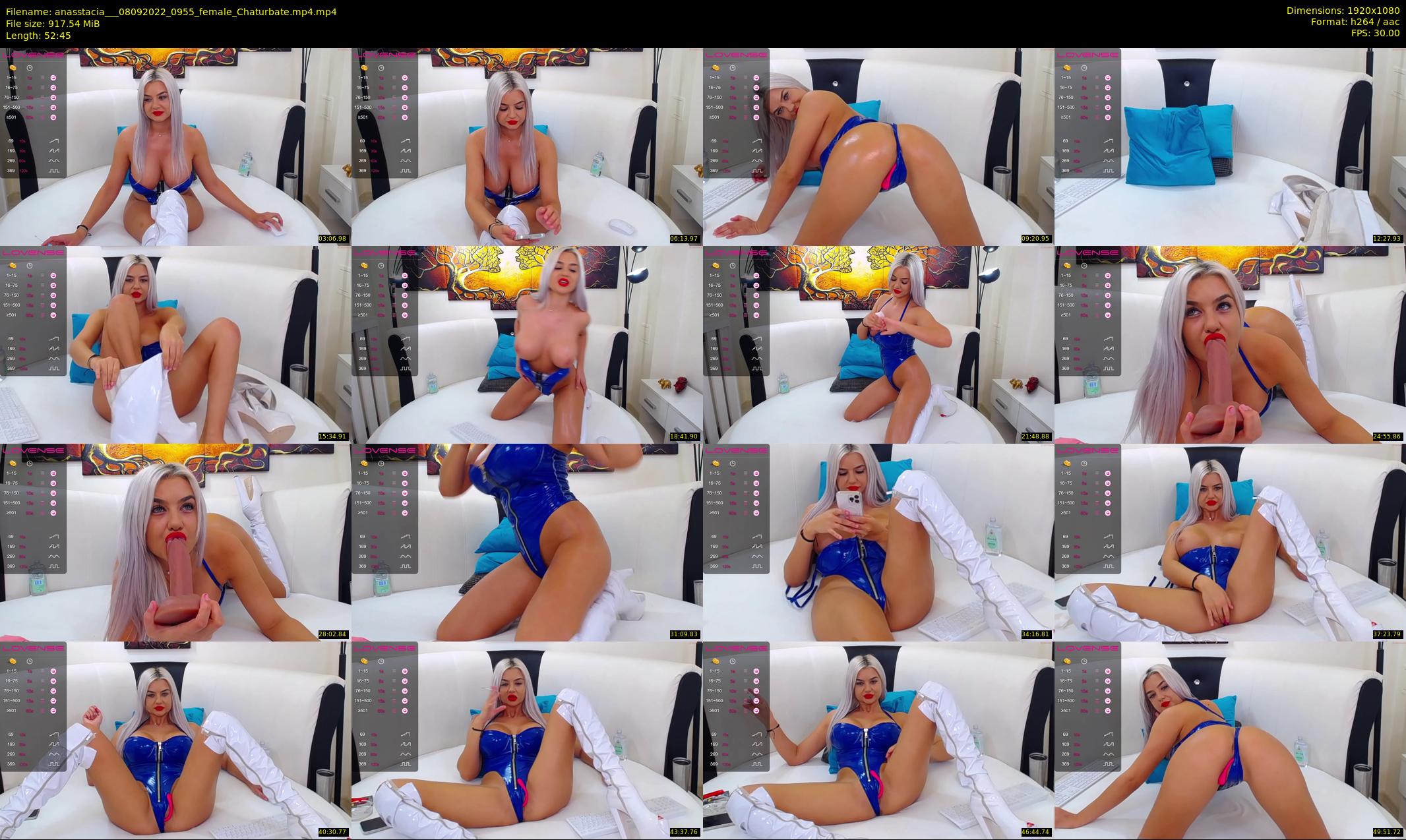 anasstacia__ — 53 minute Chaturbate female cam show recording, 1080p, Sep 8, 2022