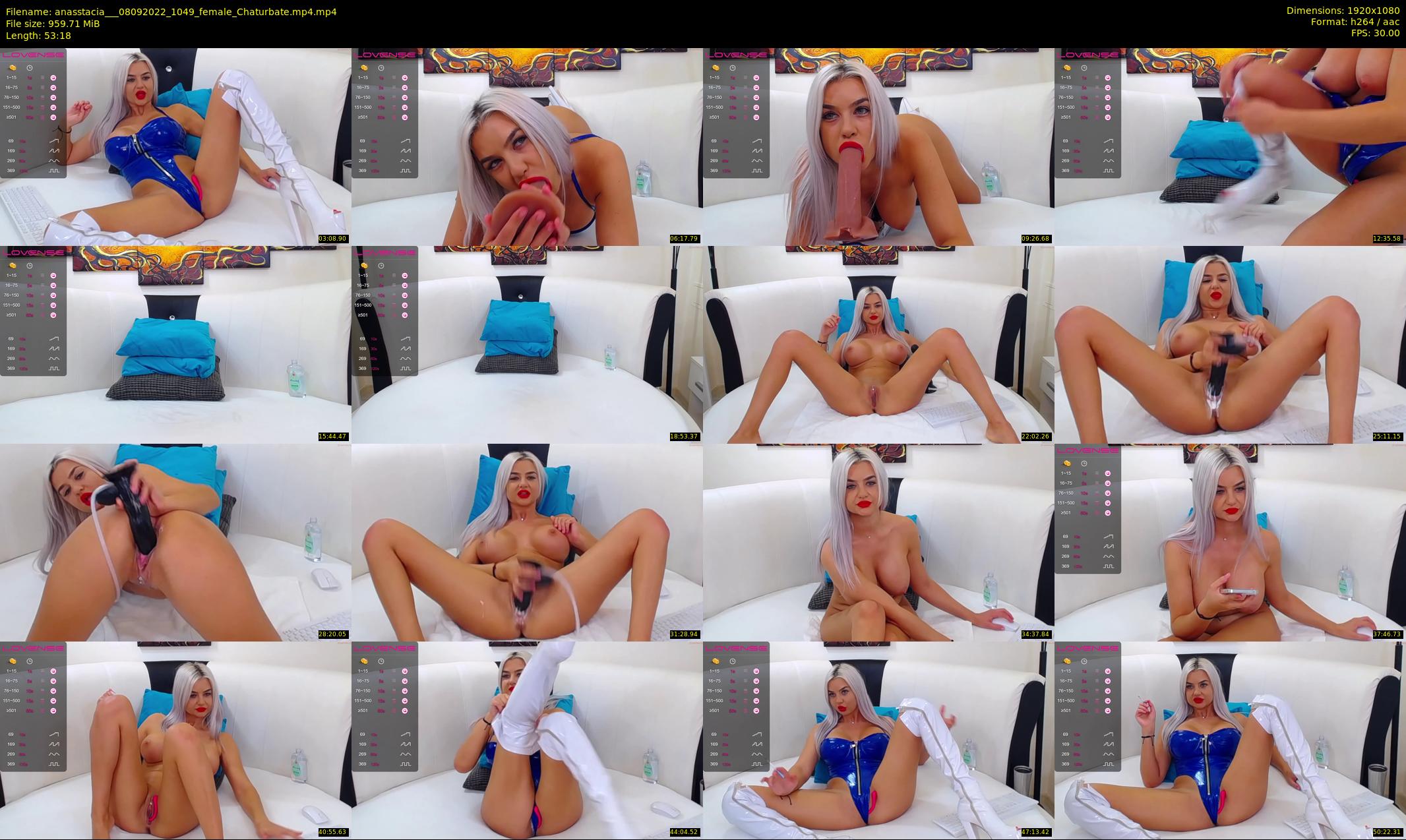 anasstacia__ — 54 minute Chaturbate female cam show recording, 1080p, Sep 8, 2022