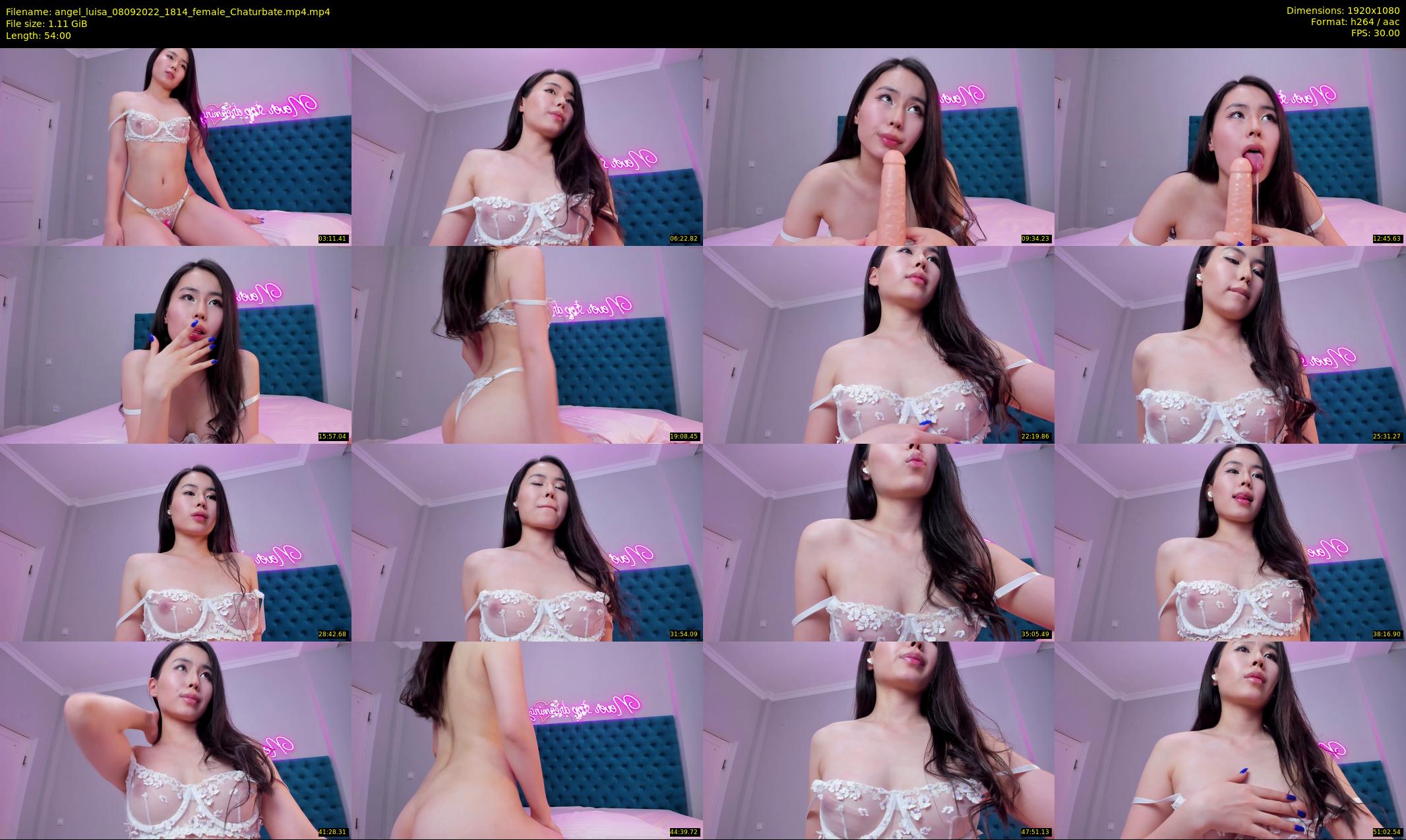 angel_luisa — 54 minute Chaturbate female cam show recording, 1080p, Sep 8, 2022