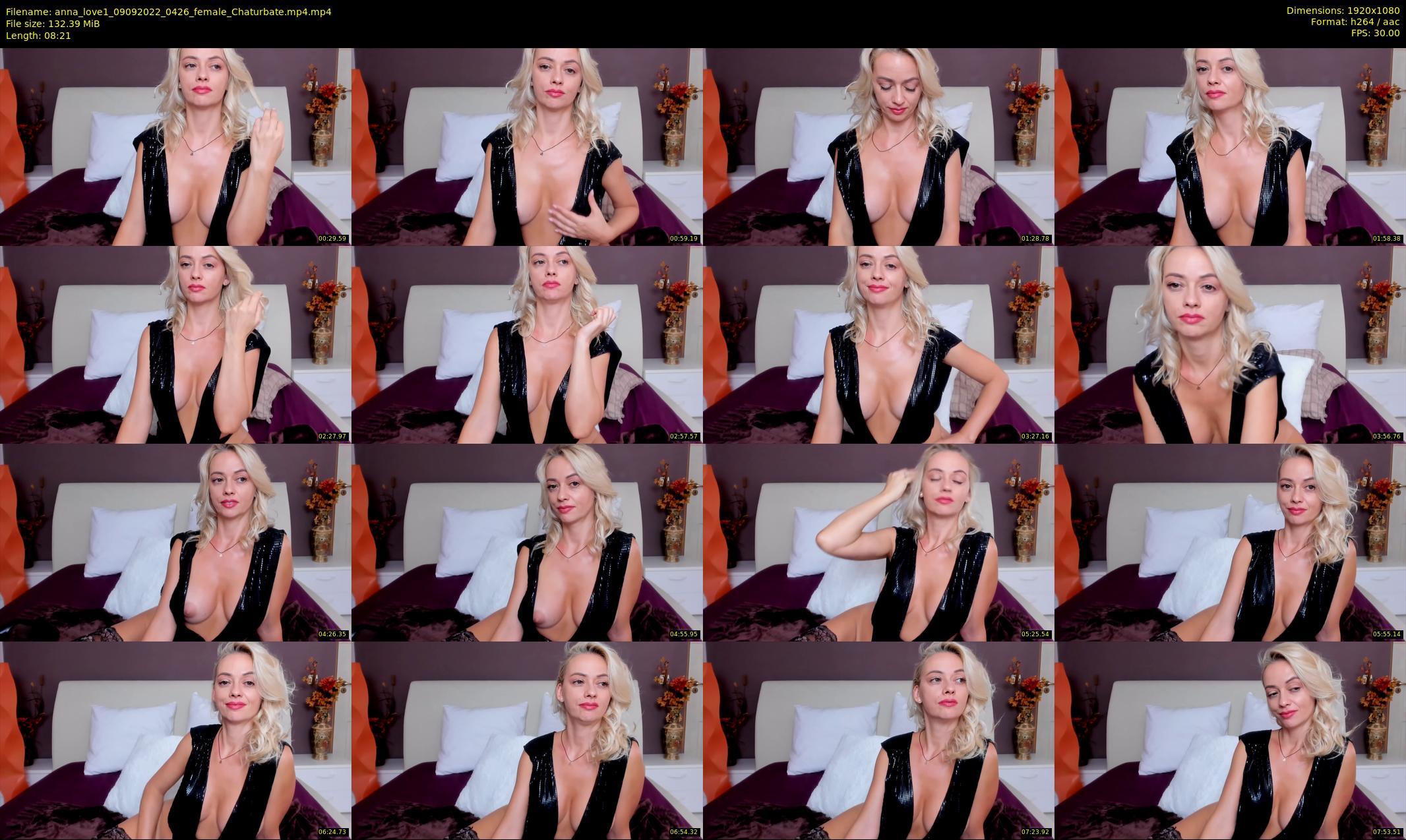 anna_love1 — 9 minute Chaturbate female cam show recording, 1080p, Sep 9, 2022