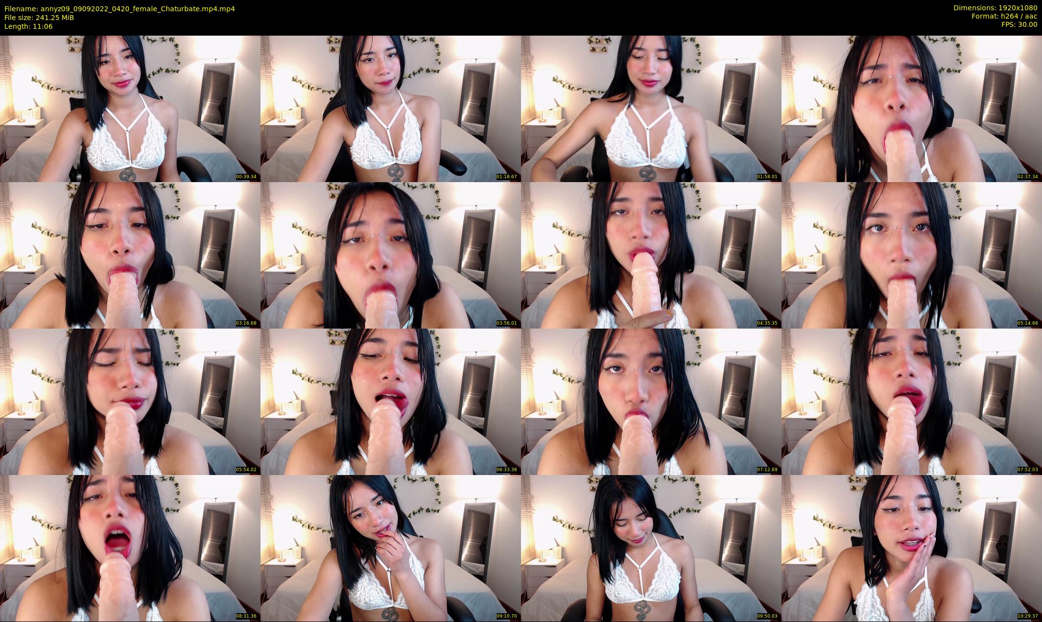 annyz09 — 12 minute Chaturbate female cam show recording, 1080p, Sep 9, 2022