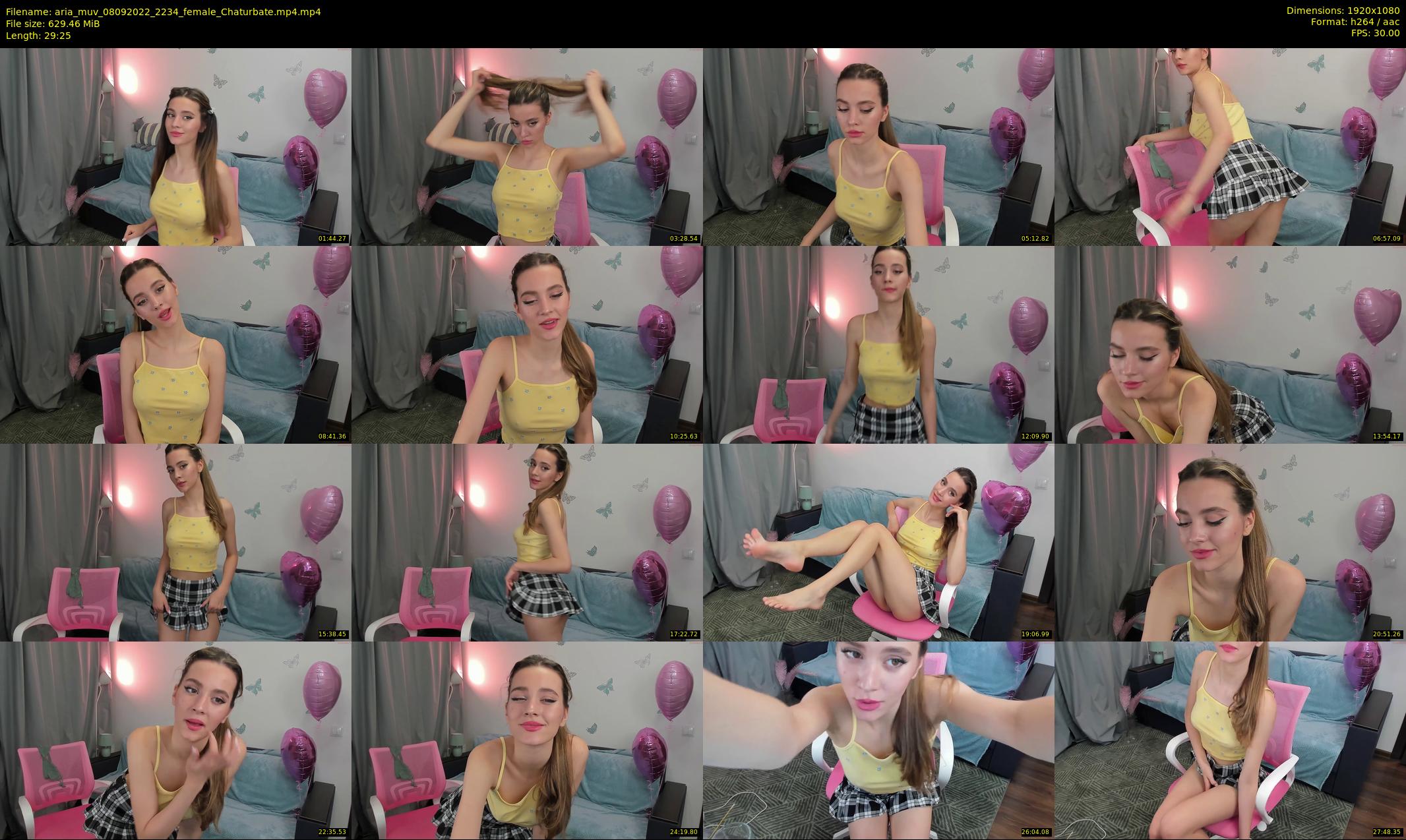 aria_muv — 30 minute Chaturbate female cam show recording, 1080p, Sep 8, 2022