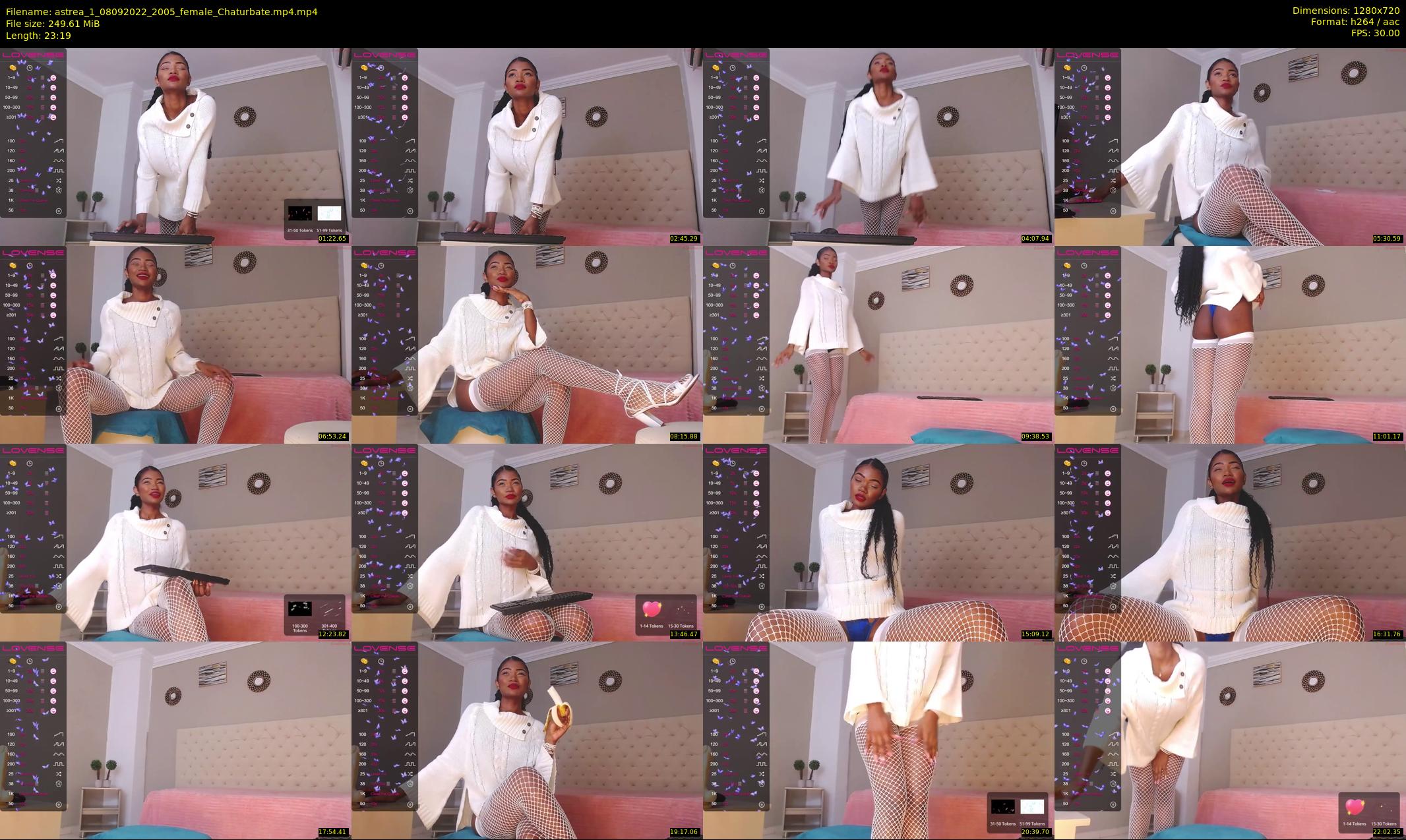 astrea_1 — 24 minute Chaturbate female cam show recording, 720p, Sep 8, 2022
