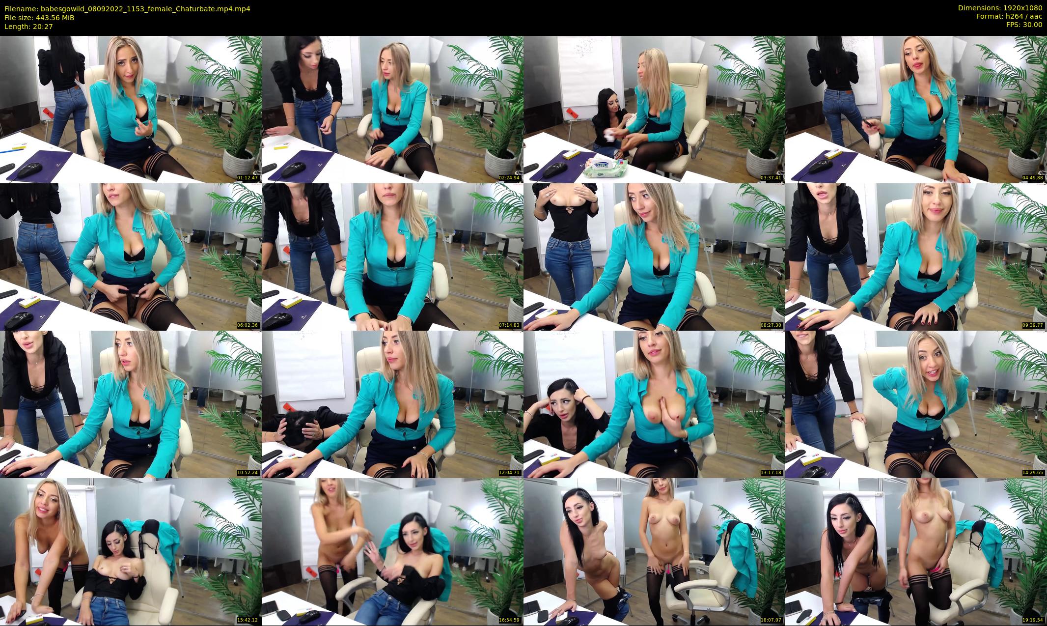 babesgowild — 21 minute Chaturbate couple cam show recording, 1080p, Sep 8, 2022