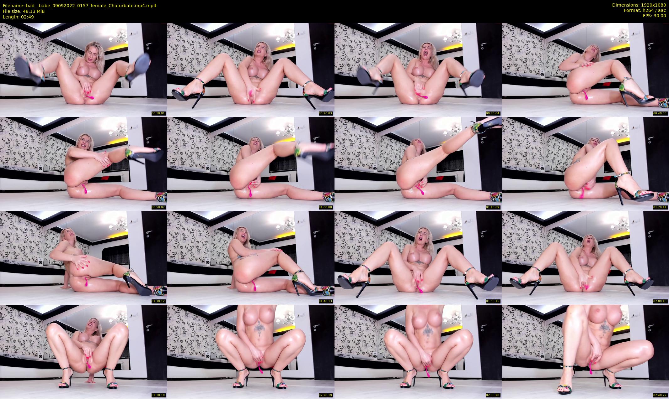 bad__babe — 3 minute Chaturbate female cam show recording, 1080p, Sep 9, 2022